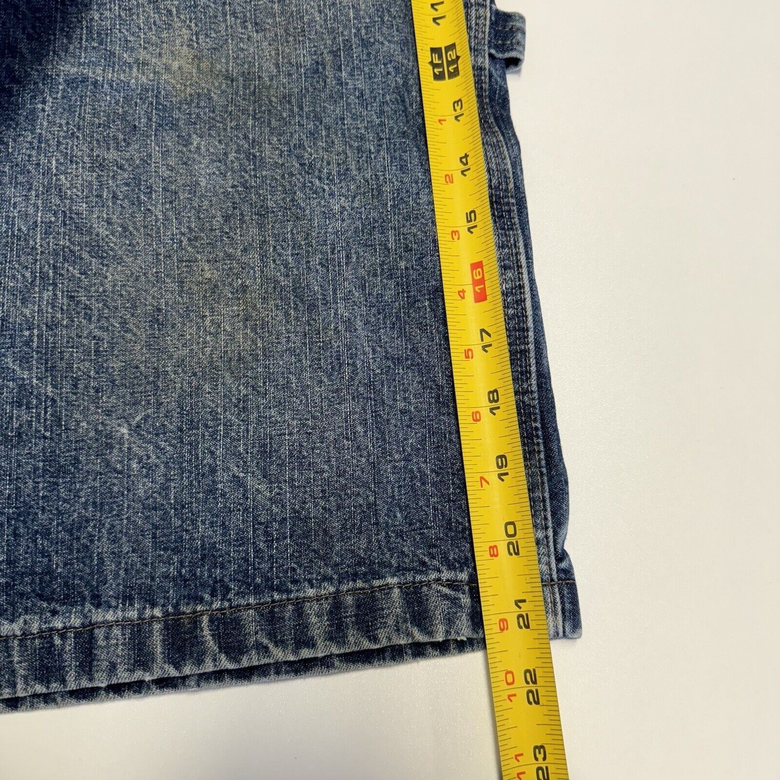 Wrangler Wrangler Jorts Mens 38 Regular Blue Y2k Carpenter Denim Shor Size US 38 / EU 54 - 13 Thumbnail