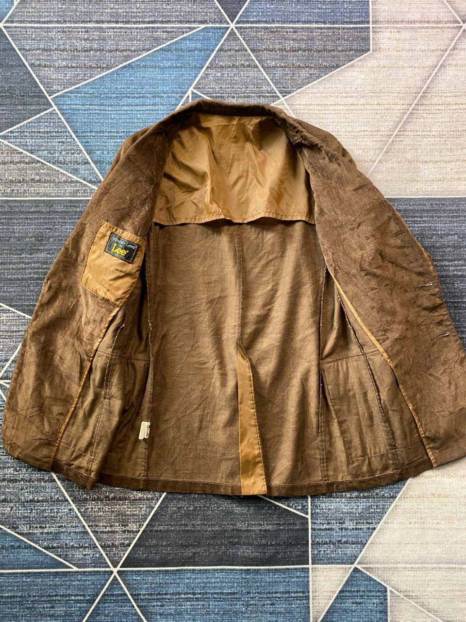 Lee × Vintage Vintage Separate-Lees By Lee Wood Button Brown Jacket Size US S / EU 44-46 / 1 - 9 Thumbnail