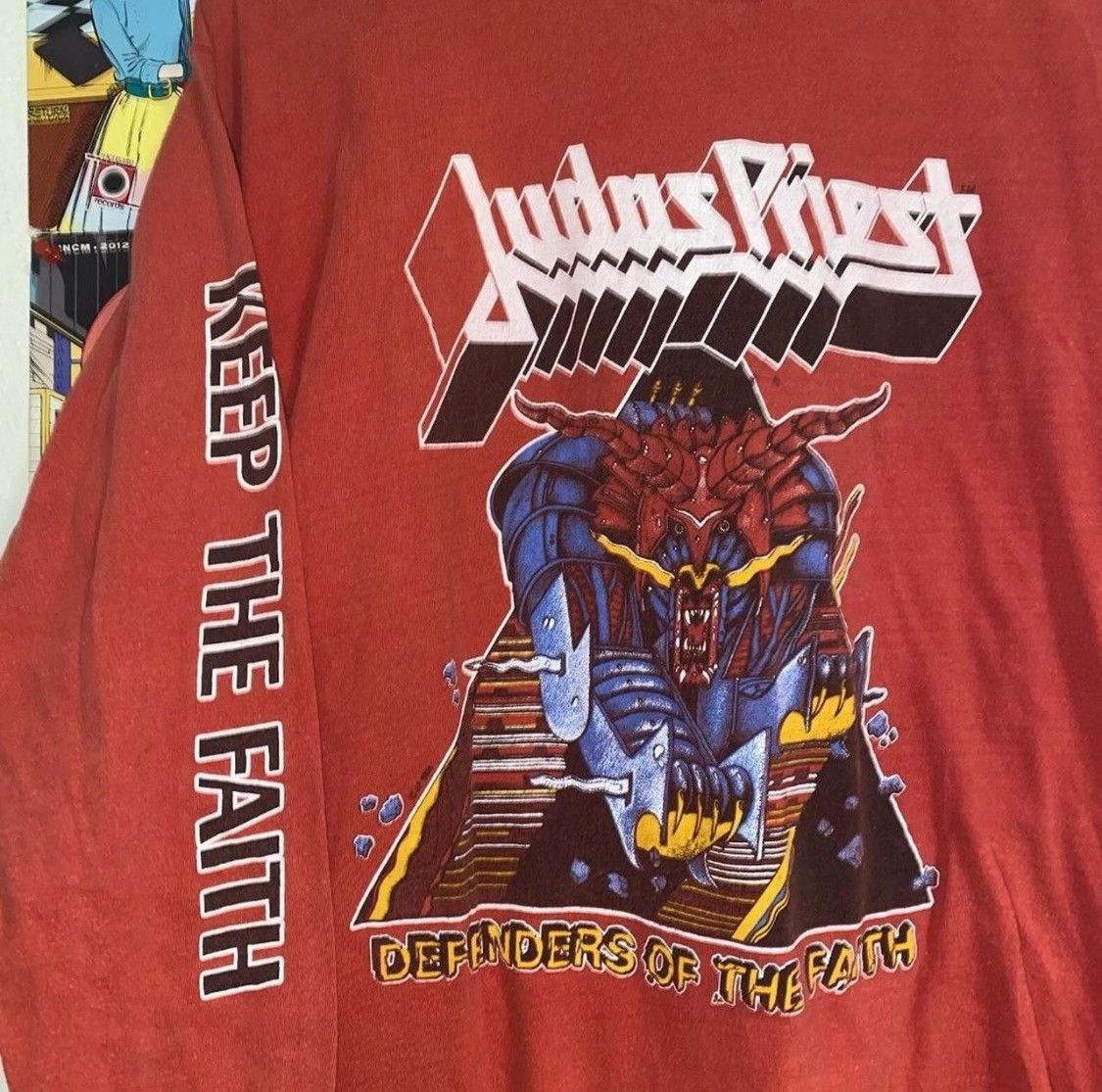 Vintage Crazy Rare Vintage 1984 Judas Priest Size US M / EU 48-50 / 2 - 2 Thumbnail
