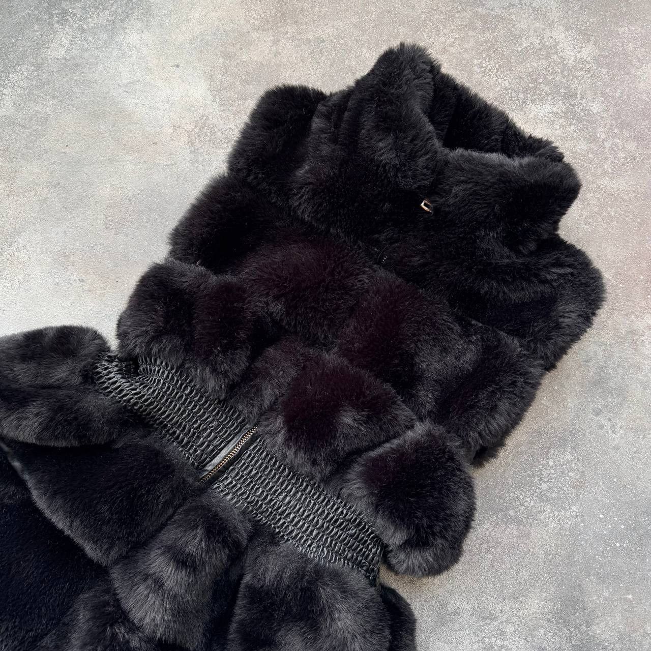 Japanese Brand × Vintage Amazing Vintage Faux Fur Vest Size M / US 6-8 / IT 42-44 - 2 Thumbnail