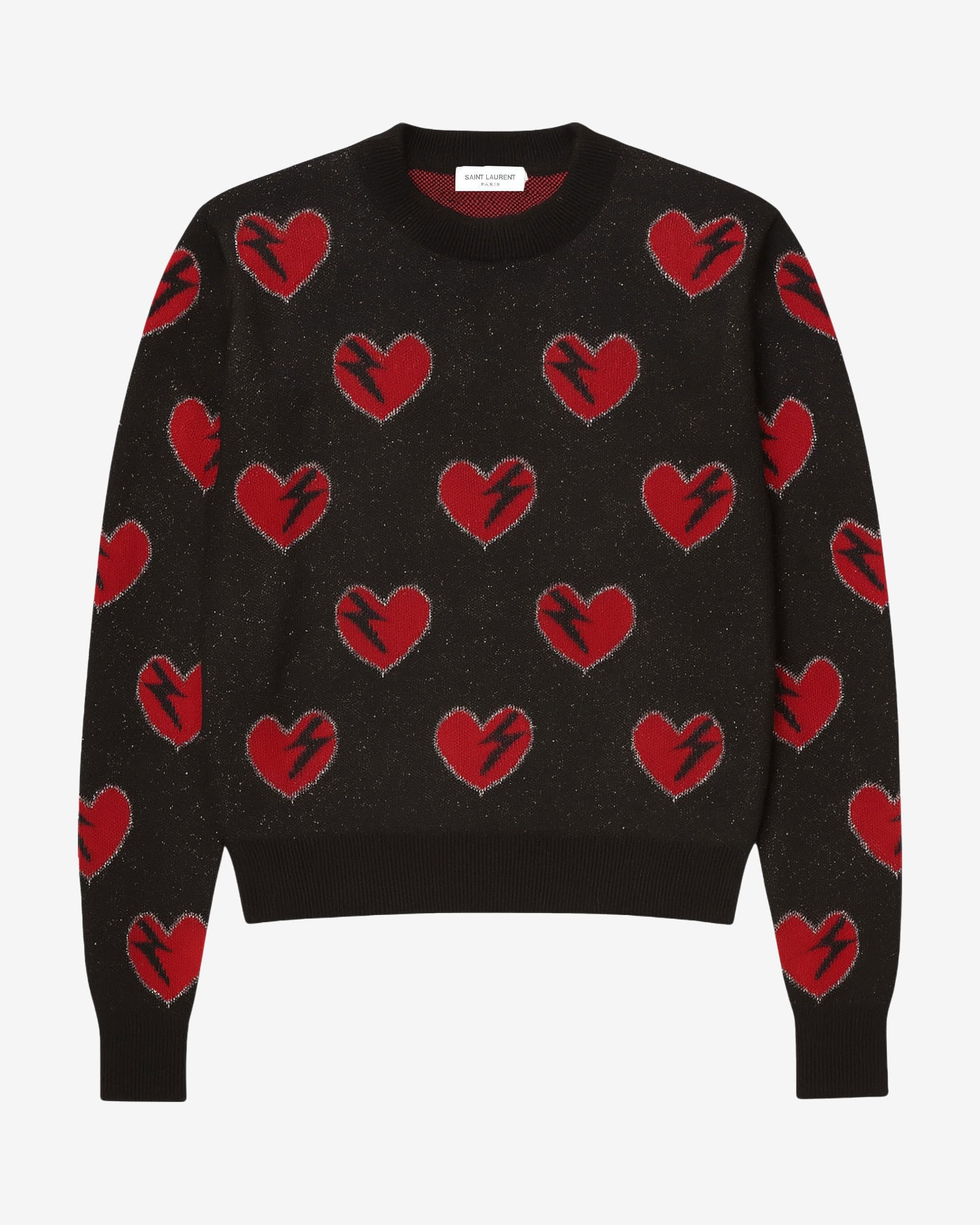 SAINT LAURENT - 最終価格SAINT LAURENT PARIS heart knit. 最終価格🧡SAINT LAURENT PARIS heart knit.