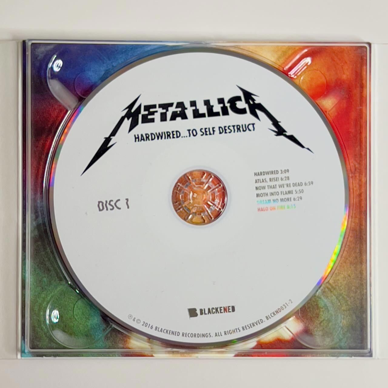 Designer Metallica - Hardwired To Self-Destruct 2016 CD CIB Size ONE SIZE - 8 Thumbnail