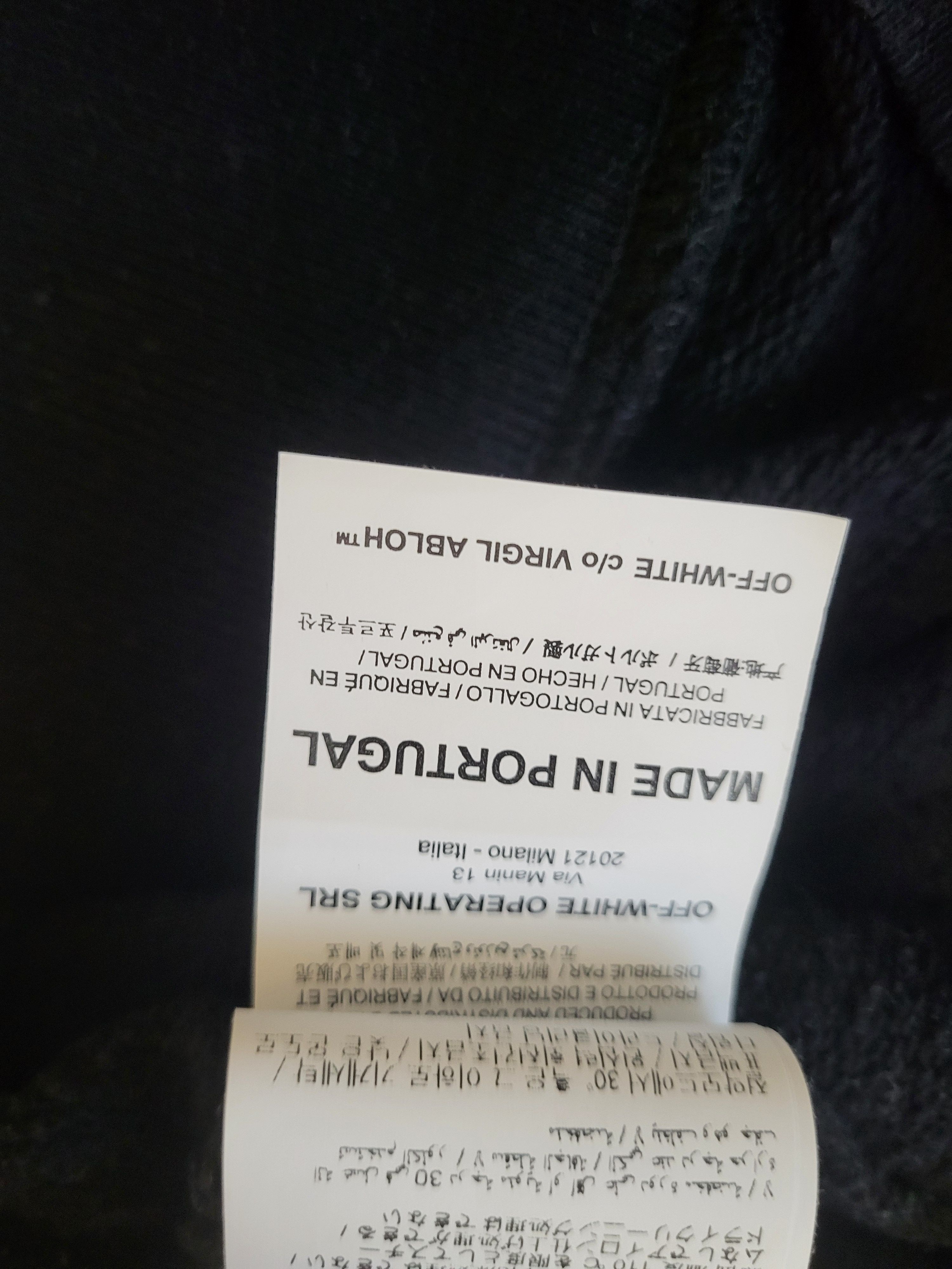 Off-White Preloved Unisex Rationalism Sweatshirt Size US XXS / EU 40 - 8 Thumbnail