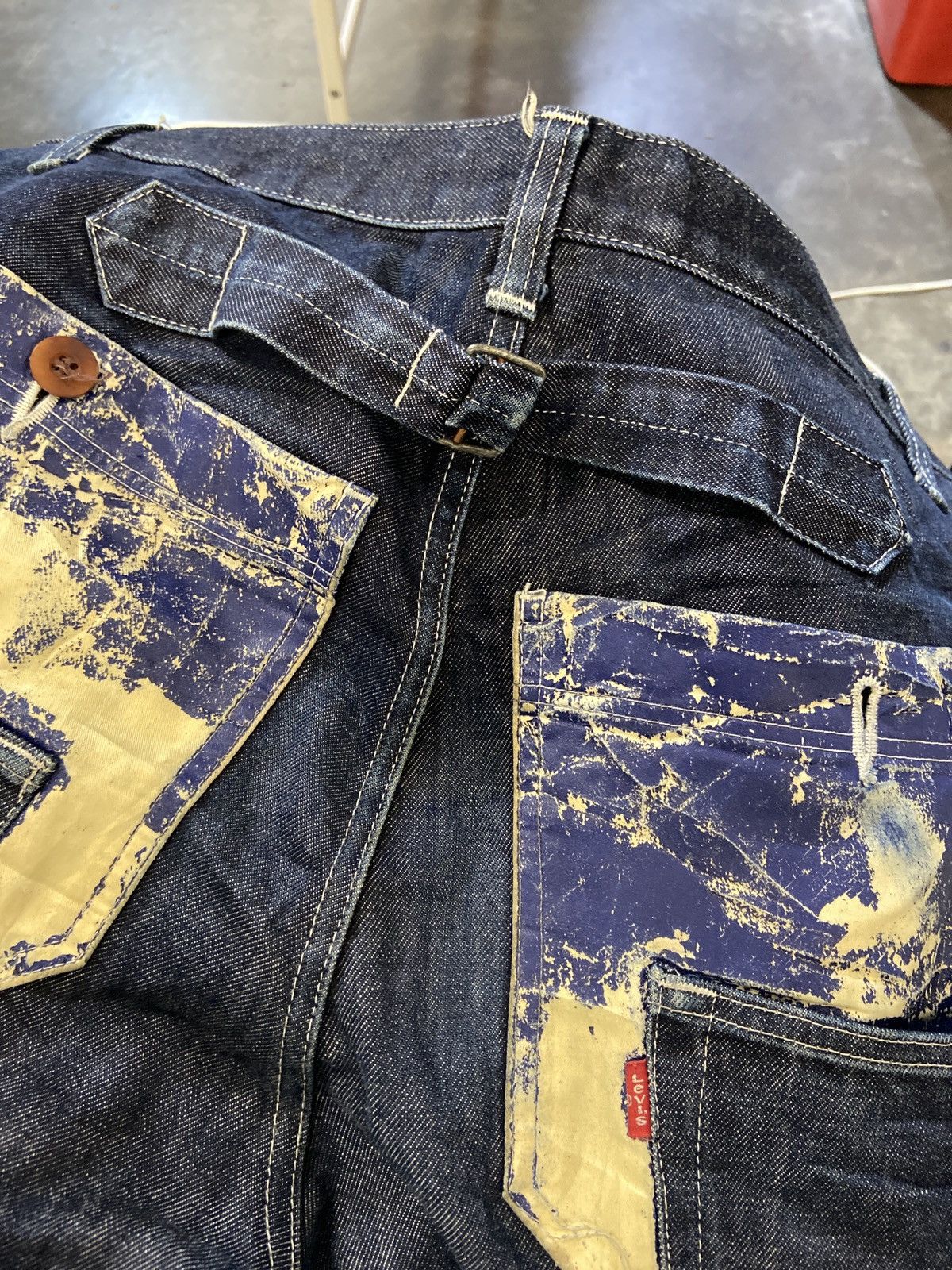 Comme des Garcons Levis x Junya Watanabe Comme des Garcons double pocket pants Size US 33 - 10 Thumbnail