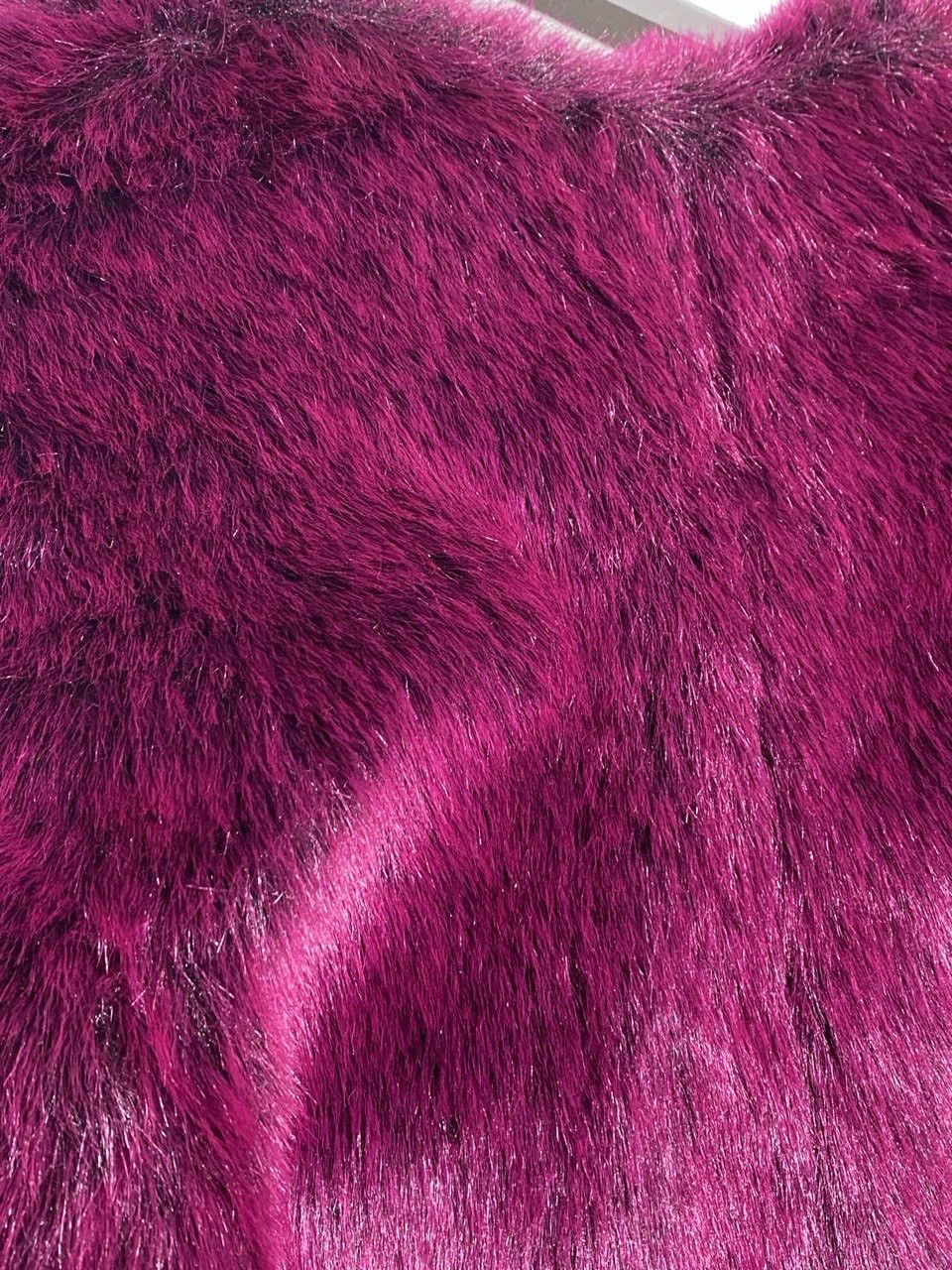 Versace Vintage 90s Versace Classic V2 Y2k Faux Fur Coat Jacket Size L / US 10 / IT 46 - 13 Thumbnail
