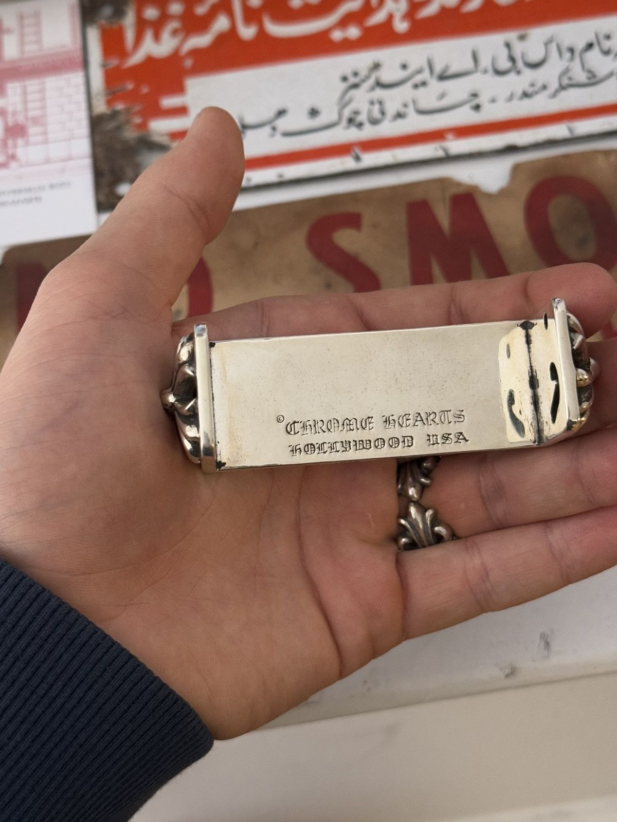 Chrome Hearts 🚭JOINT ROLLER🚭.925 SILVER 2002 GRAIL FLEUR JOINT CIG ROLLER Size ONE SIZE - 7 Thumbnail