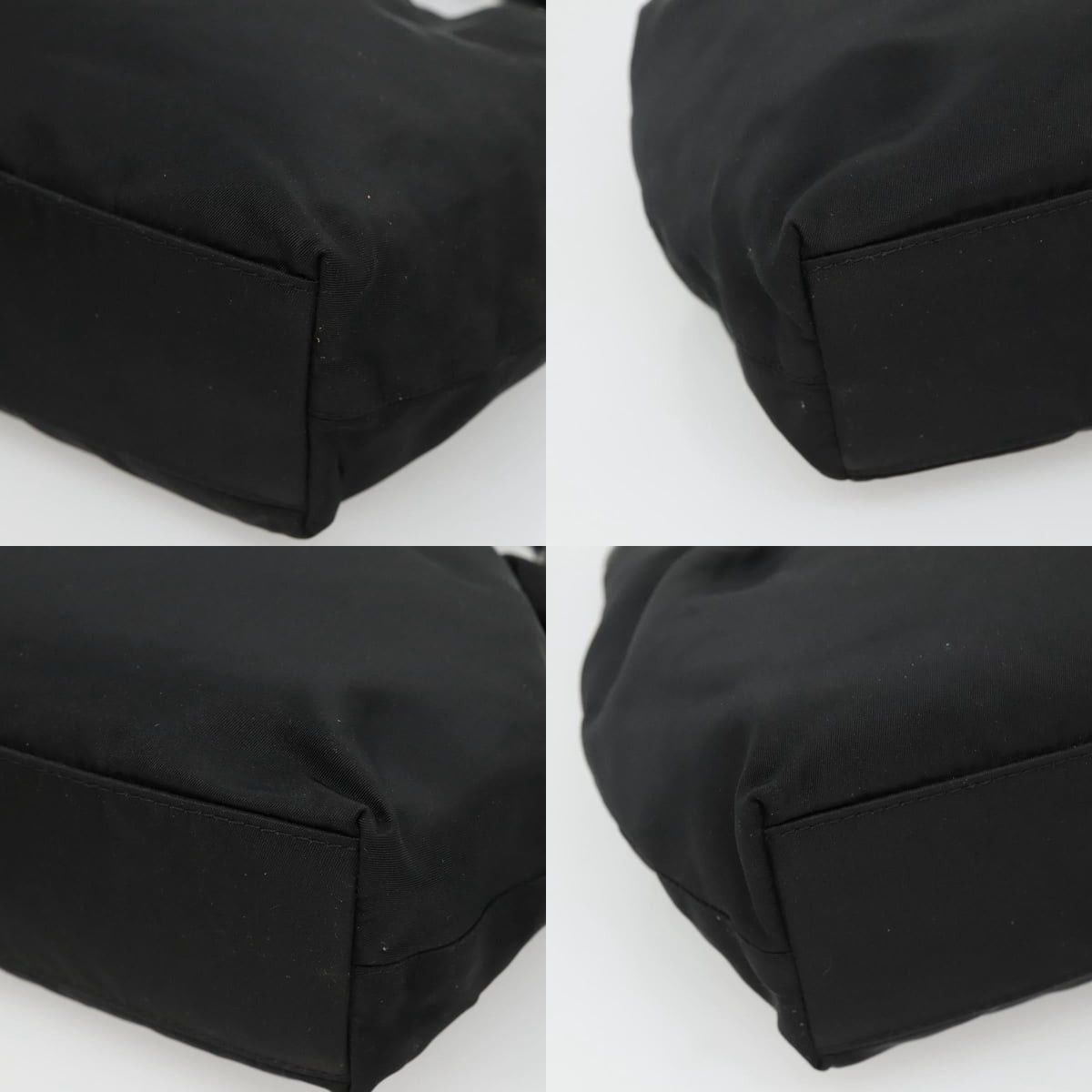 Dior DIOR Maris Pearl Hand Bag Nylon Black Silver Size ONE SIZE - 10 Thumbnail