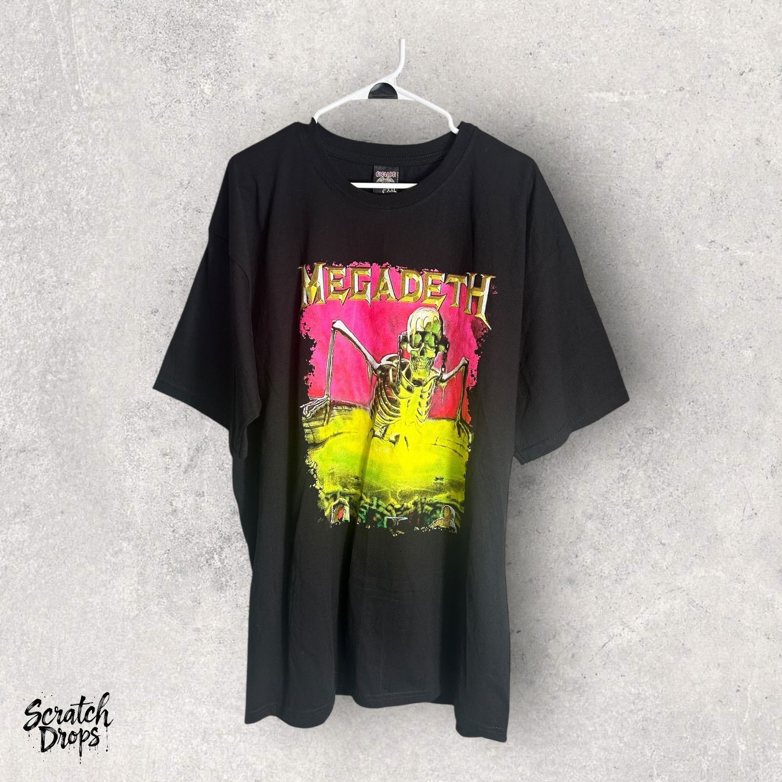 Other Ciclope Vintage Y2K Megadeth Band Tee XXL Black Graphic Rock Size US XXL / EU 58 / 5 - 3 Thumbnail