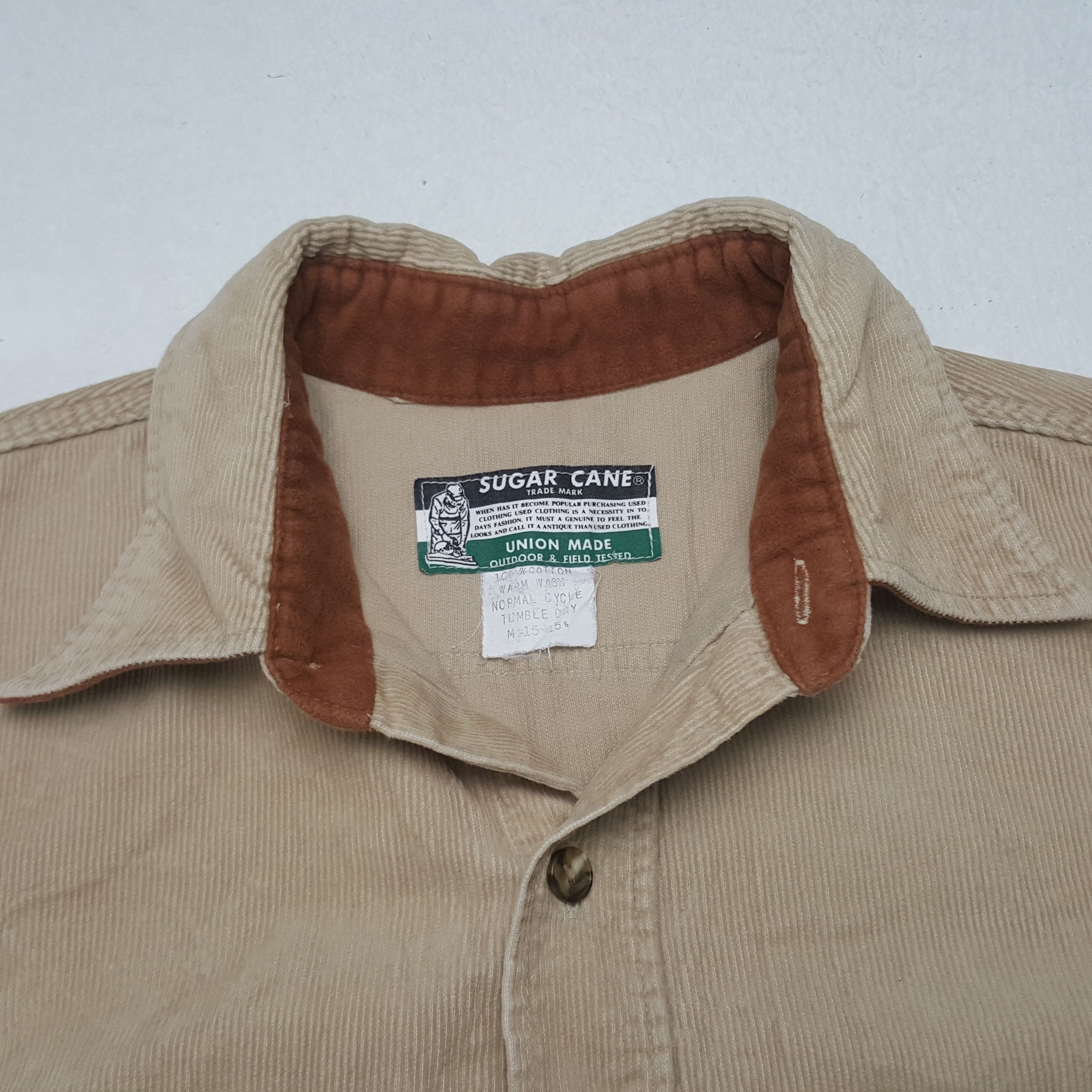 Sugar Cane × Vintage Vintage Sugar Cane Japanese Brand Work Shirt C276N33 Size US L / EU 52-54 / 3 - 4 Thumbnail