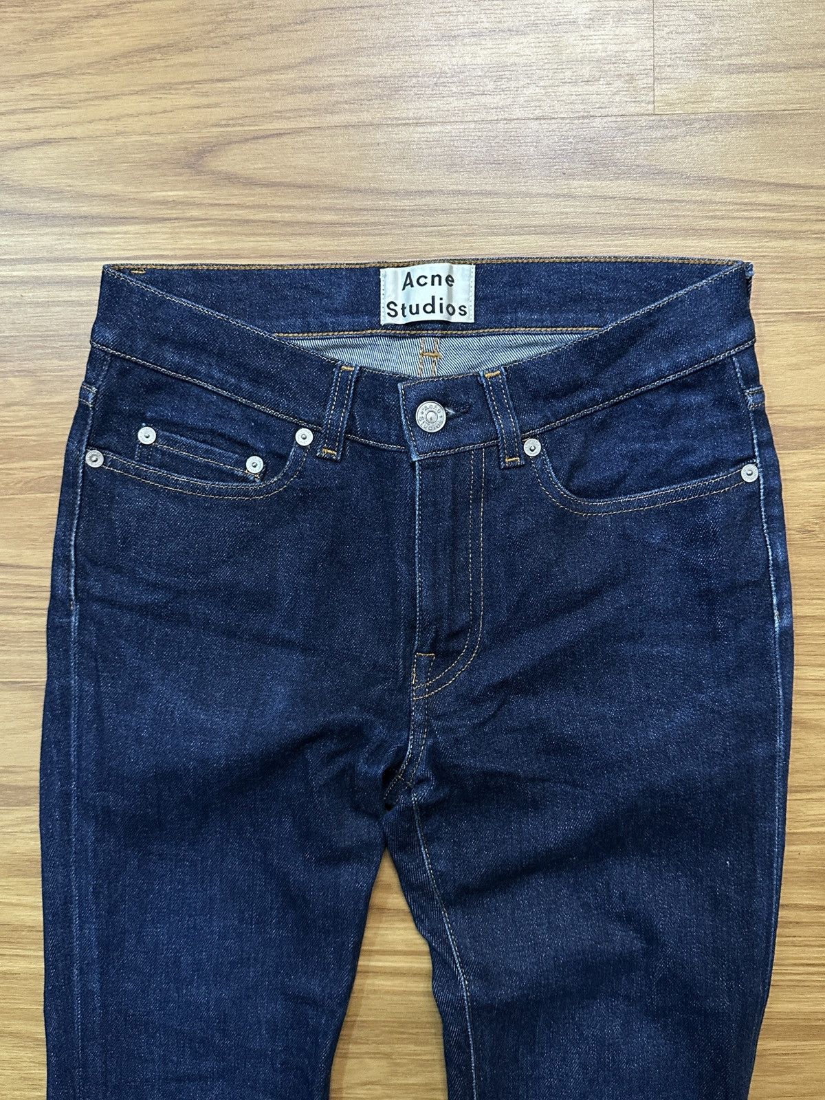 Acne Studios Acne Studio Thin Str Rw Denim Jeans Size US 28 / EU 44 - 4 Thumbnail
