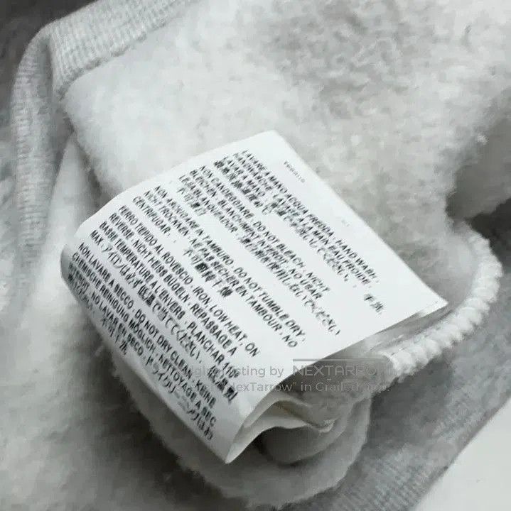 Balenciaga Balenciaga Grey Logo Print Hooded Sweatshirt for Men. Size US XS / EU 42 / 0 - 1 Thumbnail
