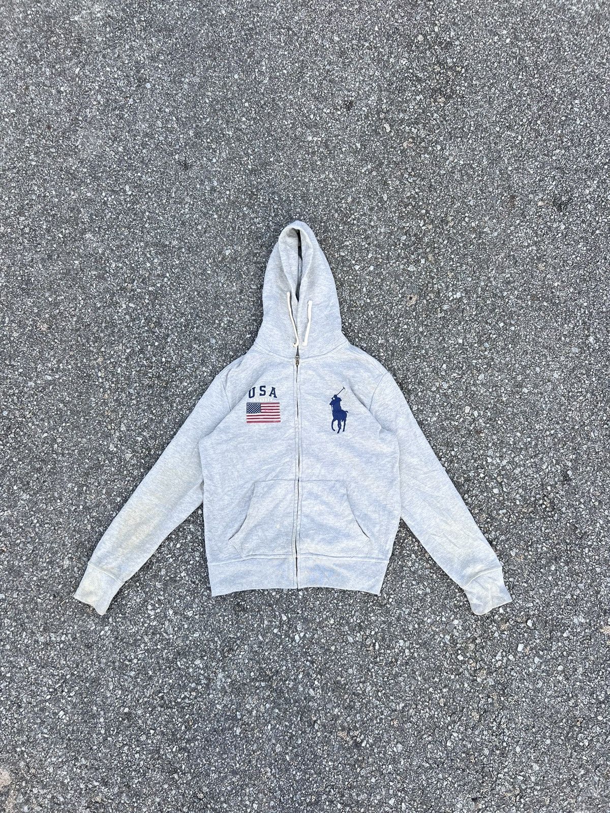 Polo Ralph Lauren × Ralph Lauren Rare Hoodie Zipper Jacket Polo Ralph Lauren USA Size US S / EU 44-46 / 1 - 1 Thumbnail