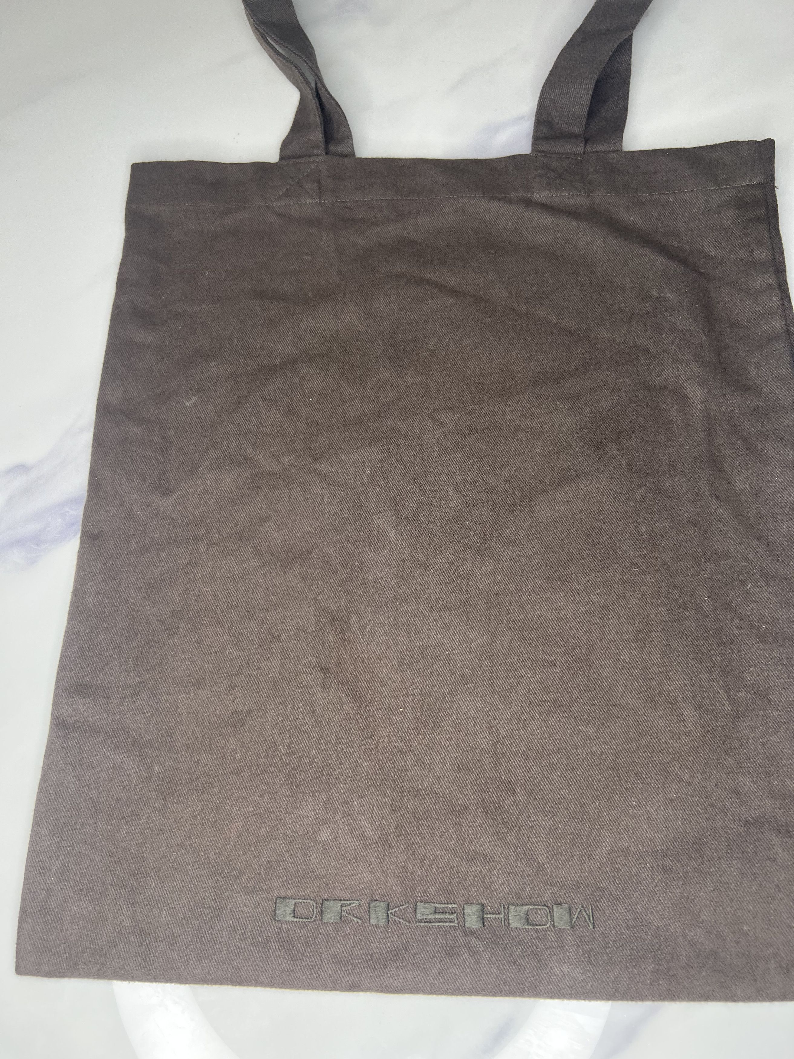 Rick Owens Drkshdw DRKSHDW Grey/Blue Medium Techno Trench Tote Size ONE SIZE - 14 Thumbnail