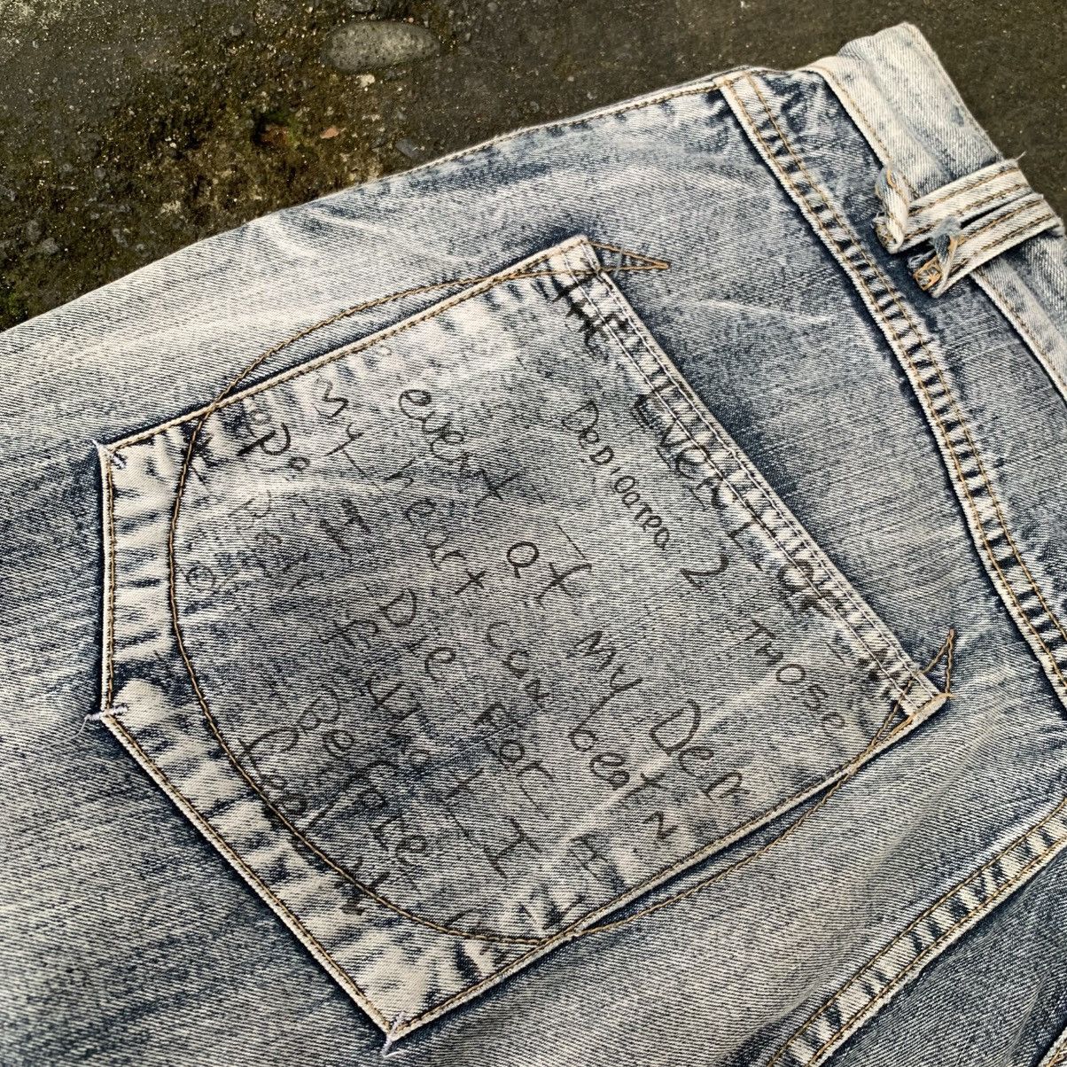 Makaveli Vintage Y2K Makaveli 2Pac Shakur Baggy Pants Size US 34 / EU 50 - 9 Thumbnail