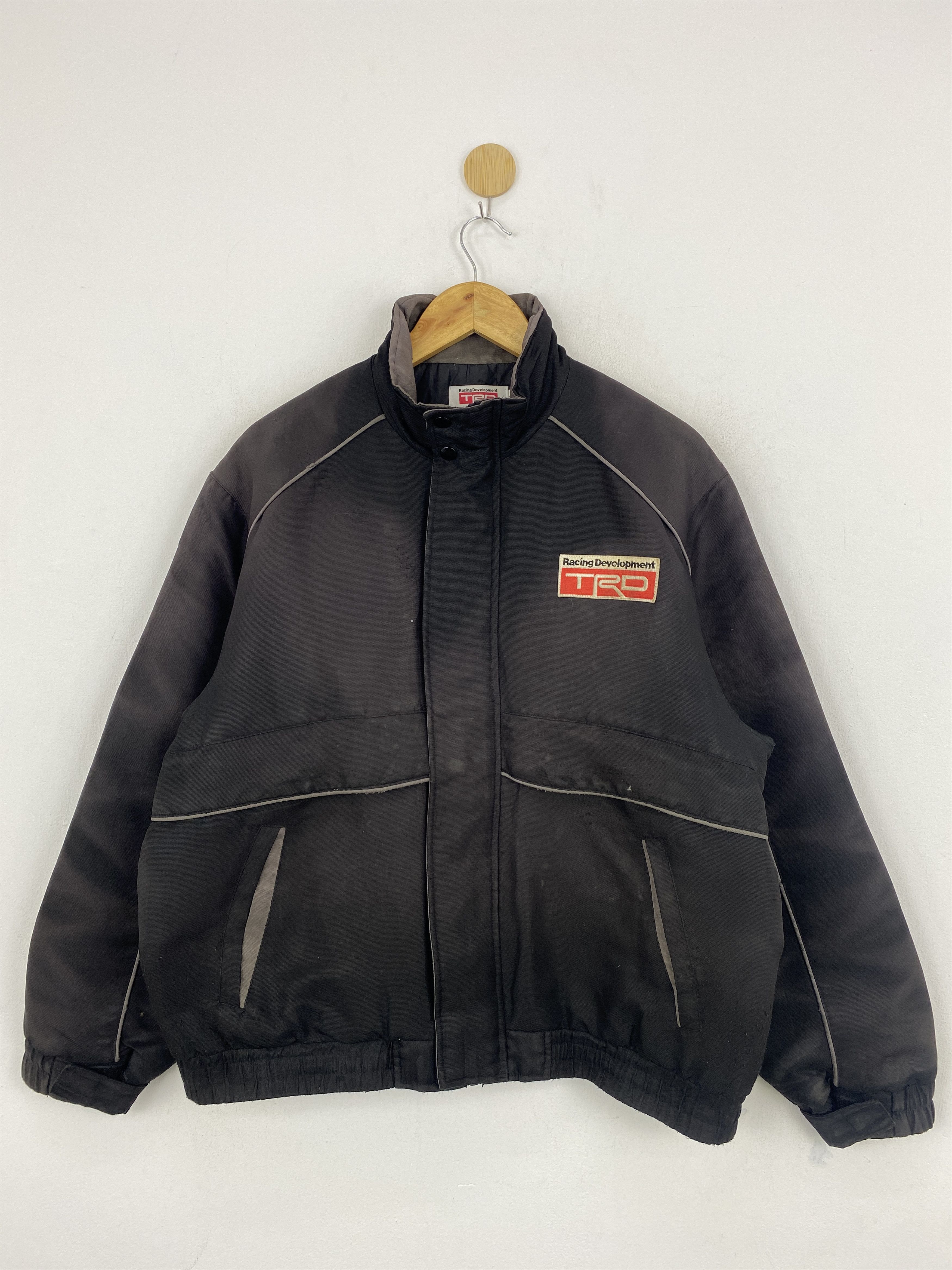 Vintage Vintage Toyota TRD Faded Jacket JA0061 Size US L / EU 52-54 / 3 - 1 Thumbnail