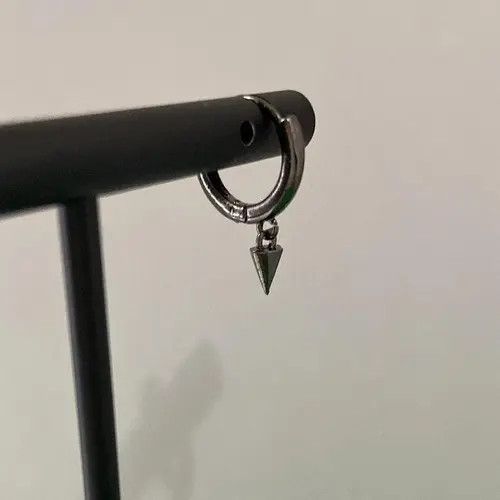 Other Tiny Geometric Triangle Cone Dangle Drop Earrings for Men Size ONE SIZE - 3 Thumbnail