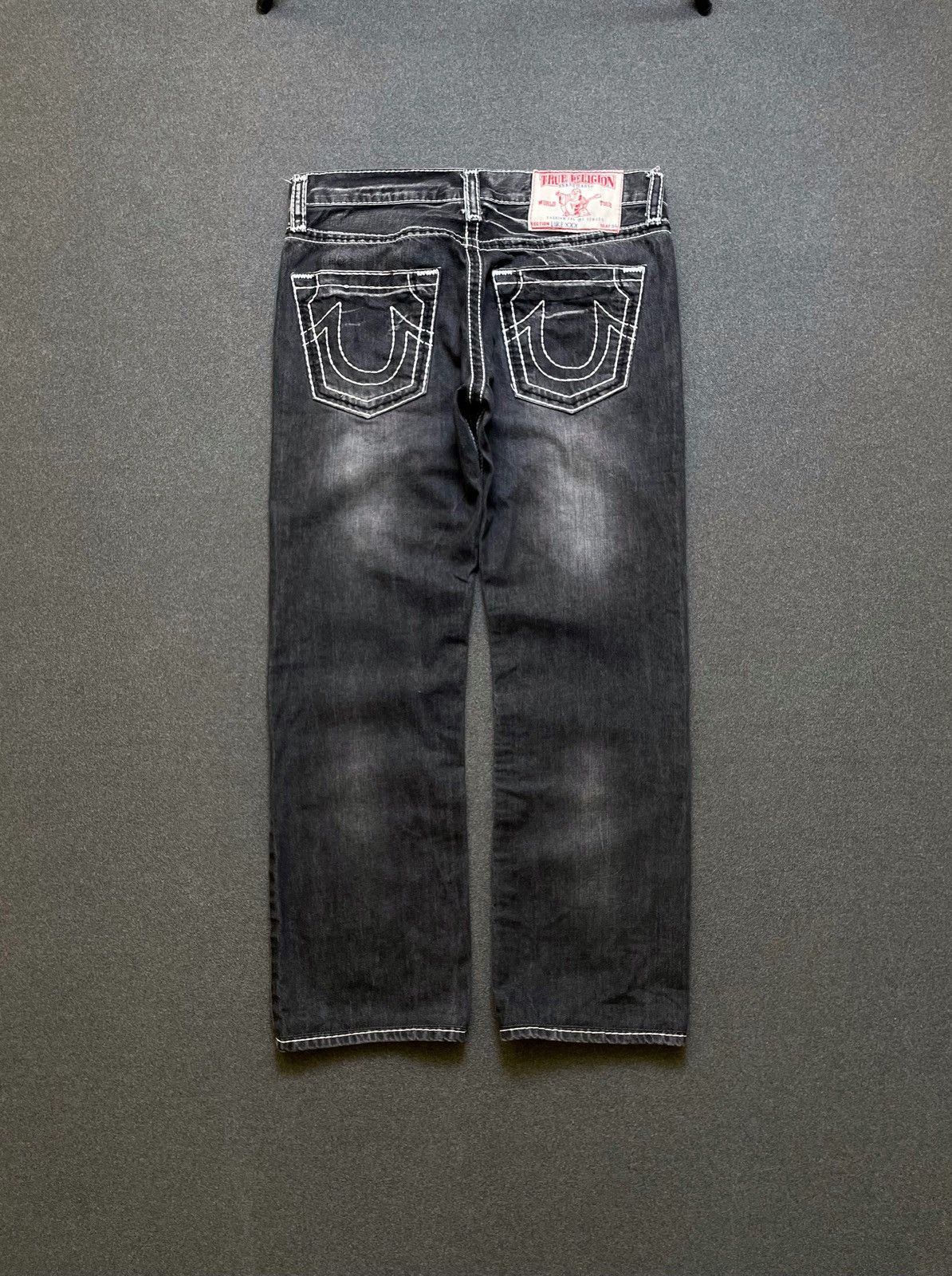 True Religion Rare crazy y2k black True Religion Luke XXX jeans pants |  Grailed