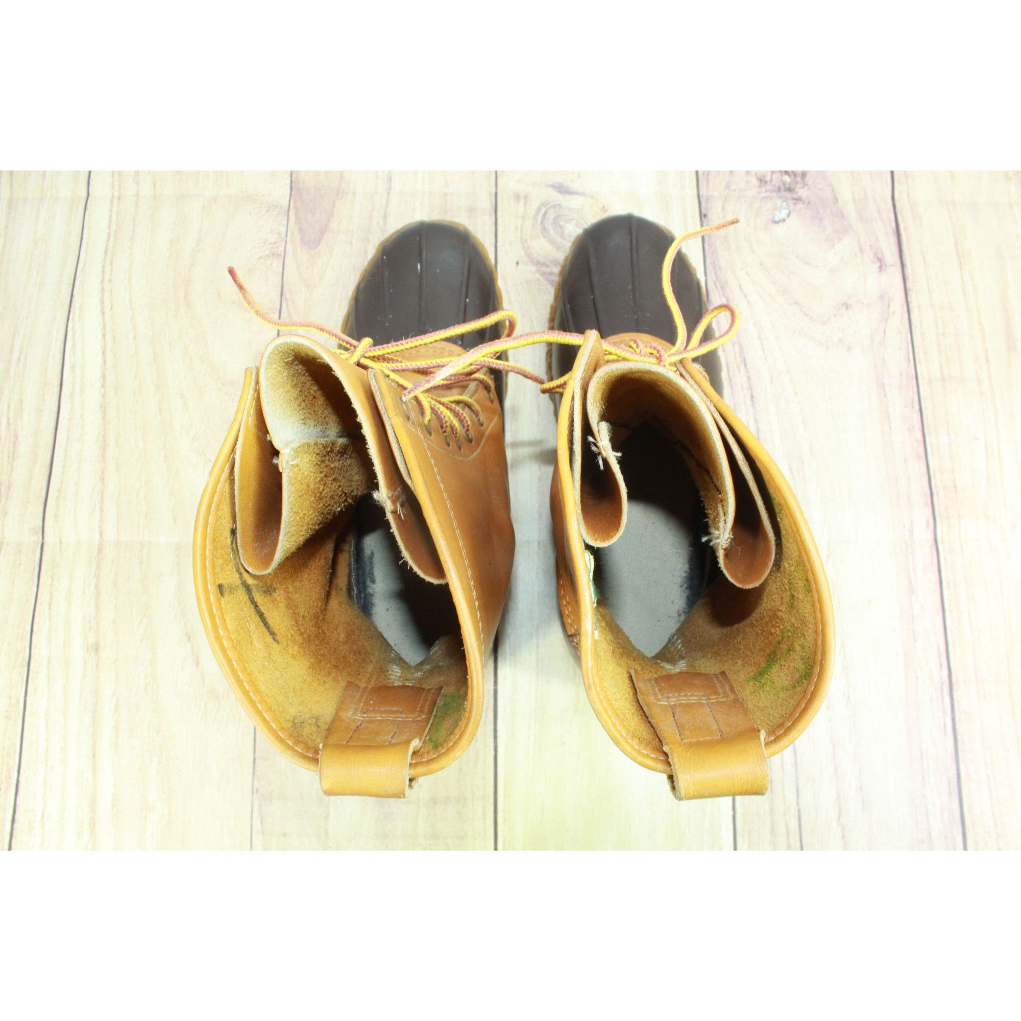L.L. Bean Vintage LL Bean Women's Maine Hunting Shoe Unlined Duck Boot Size US 9 / IT 39 - 7 Thumbnail