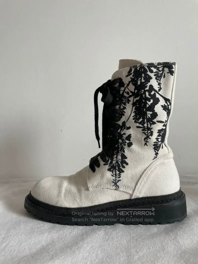 Ann Demeulemeester Ann Demeulemeester 39 14ss Floral Boots Size US 8.5 / IT 38.5 - 6 Thumbnail