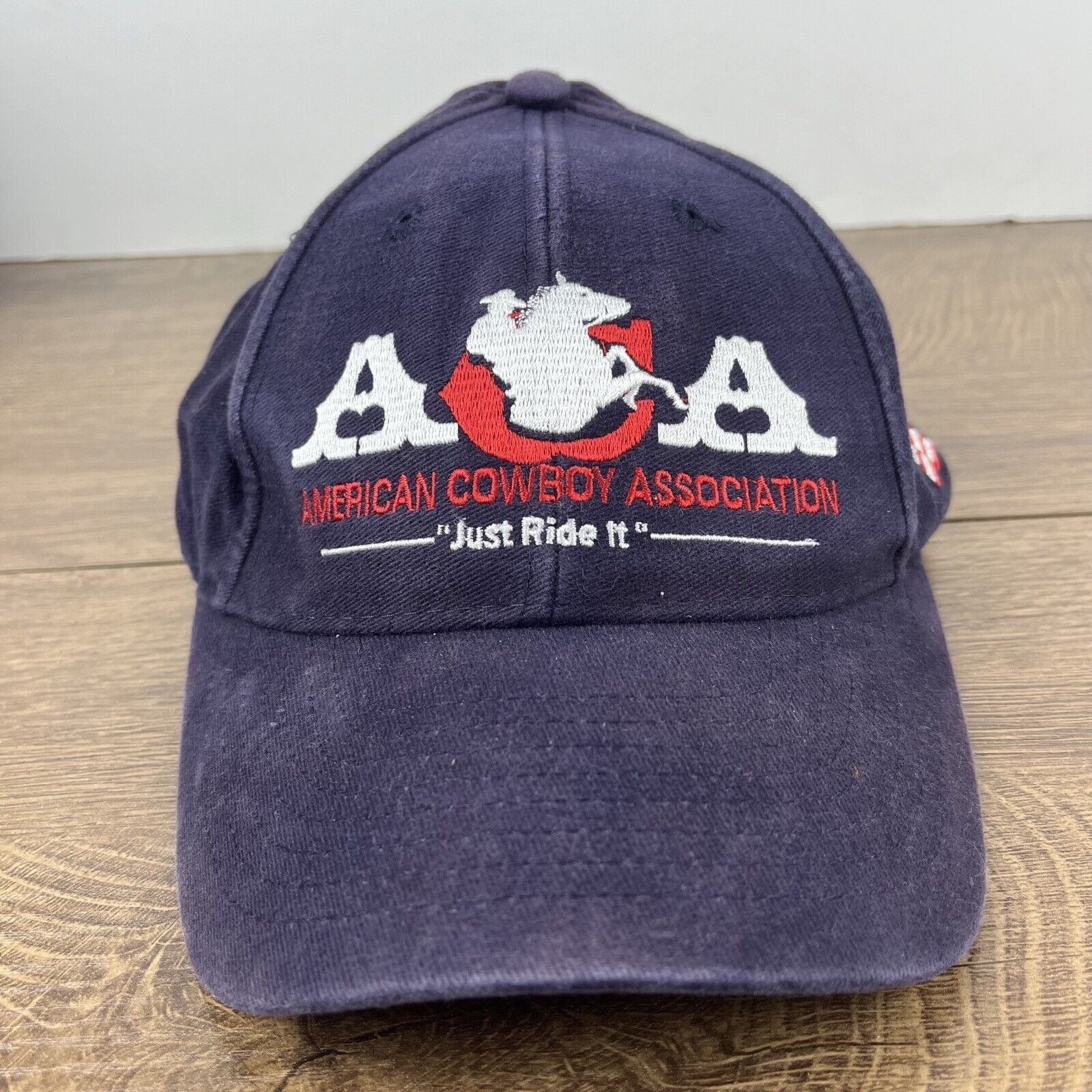 Other ACA Hat American Cowboy Association Hat Blue Cap Adjustable Size ONE SIZE - 4 Thumbnail