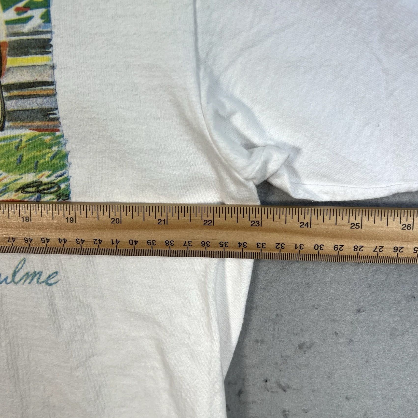 Vintage Vintage 90s McLaren M20 Denny Hulme Historic Racing T Shirt Adult XL White Mens Size US XL / EU 56 / 4 - 2 Thumbnail
