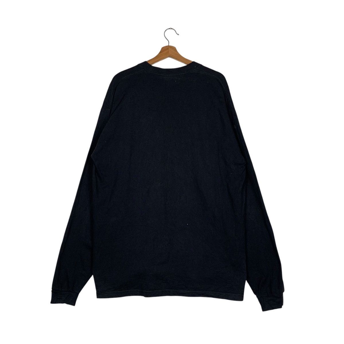Vintage Vintage PRO CLUB Black Plain Crewneck Sweatshirt #1468-C66 Size US XXL / EU 58 / 5 - 7 Thumbnail