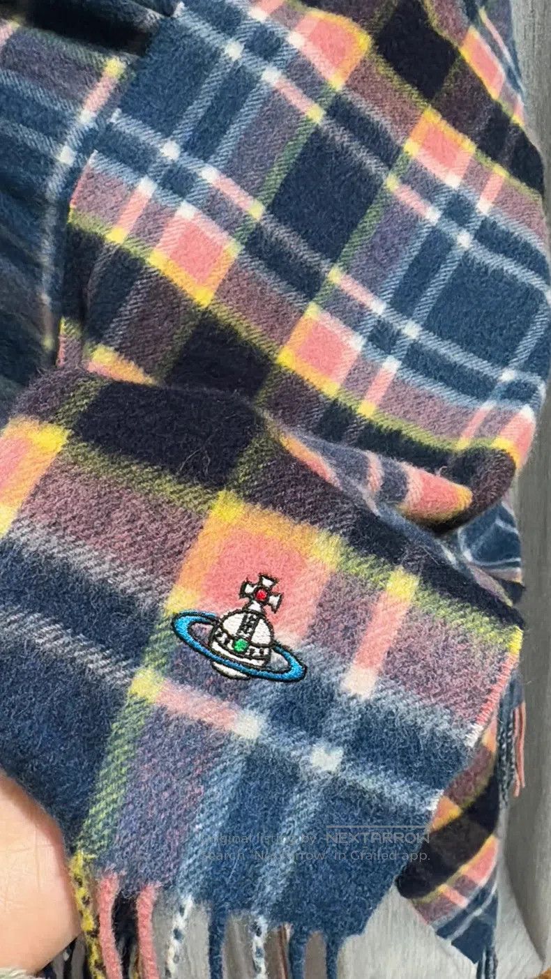 Vivienne Westwood Vivienne Westwood Cashmere Scarf Size ONE SIZE - 5 Thumbnail