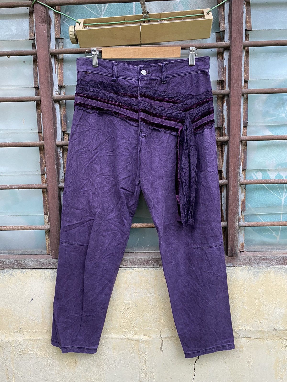 image of Seditionaries Algonquins Punk Pants in Purple, Women's (Size 24)