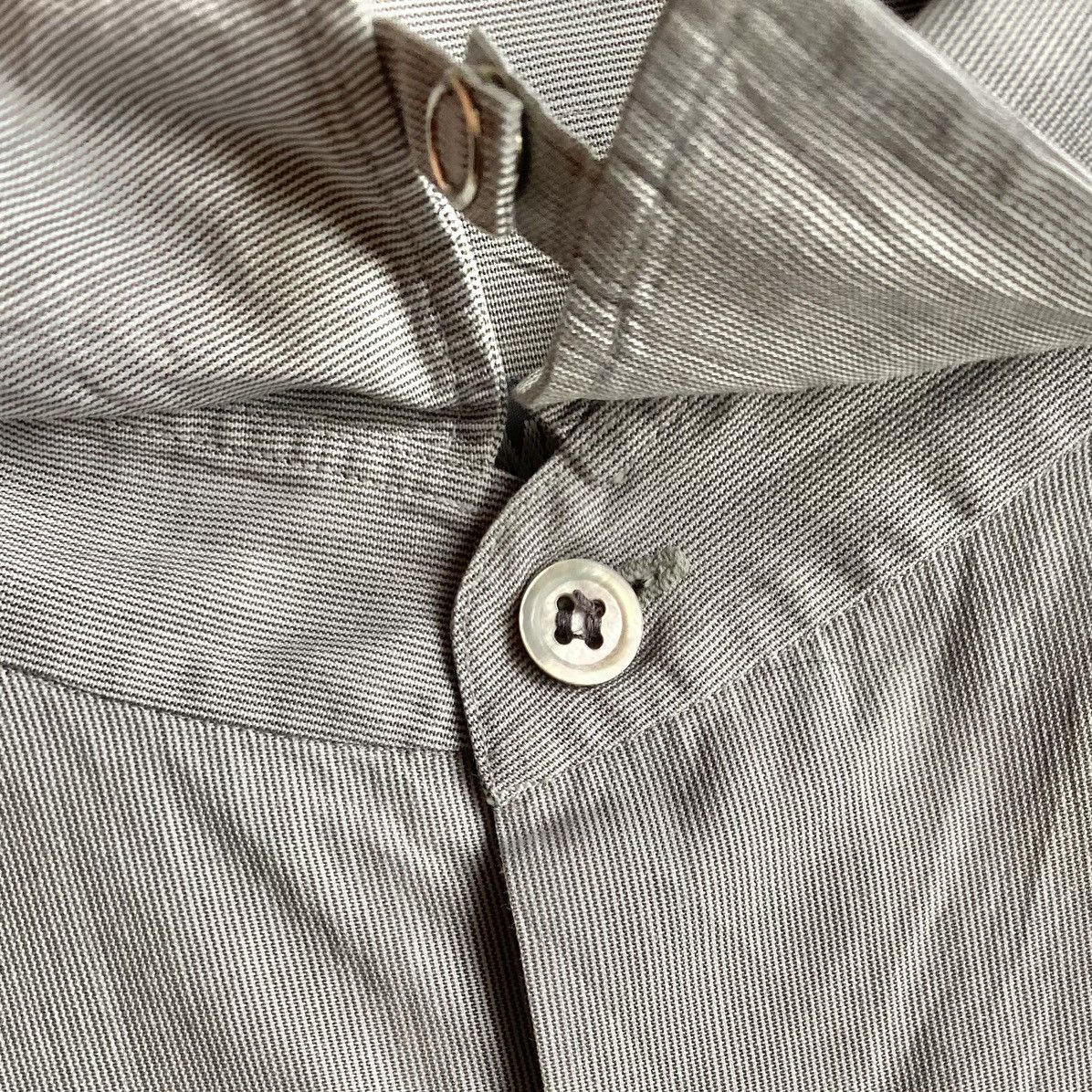 Comme des Garcons Vintage 80’s Micro Stripe Oversize Shirt Size US M / EU 48-50 / 2 - 4 Thumbnail