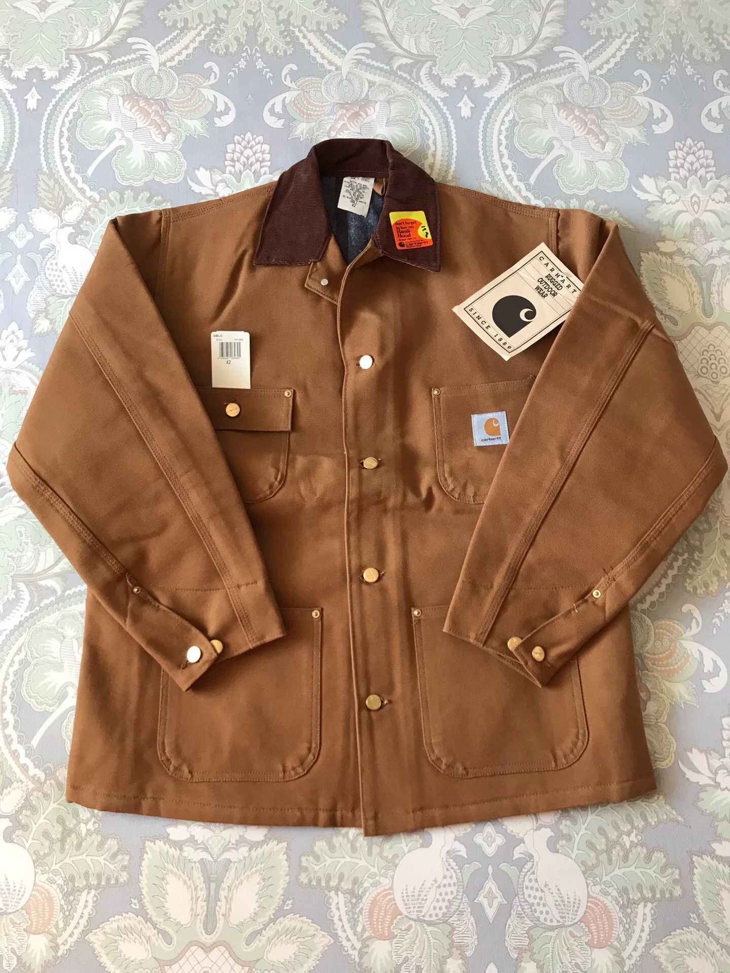 Carhartt 90s Carhartt 6BLC Canvas Work Jacket Size US XS / EU 42 / 0 - 1 Thumbnail