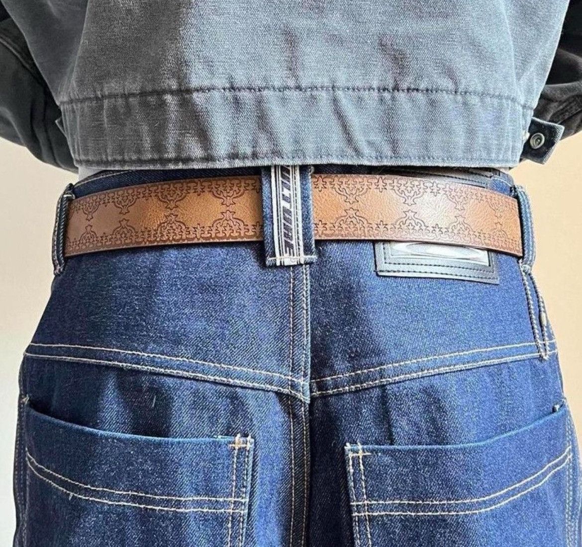 Cowboy Equipment × Vintage vintage style brown american western floral rustic boho belt Size ONE SIZE - 5 Thumbnail