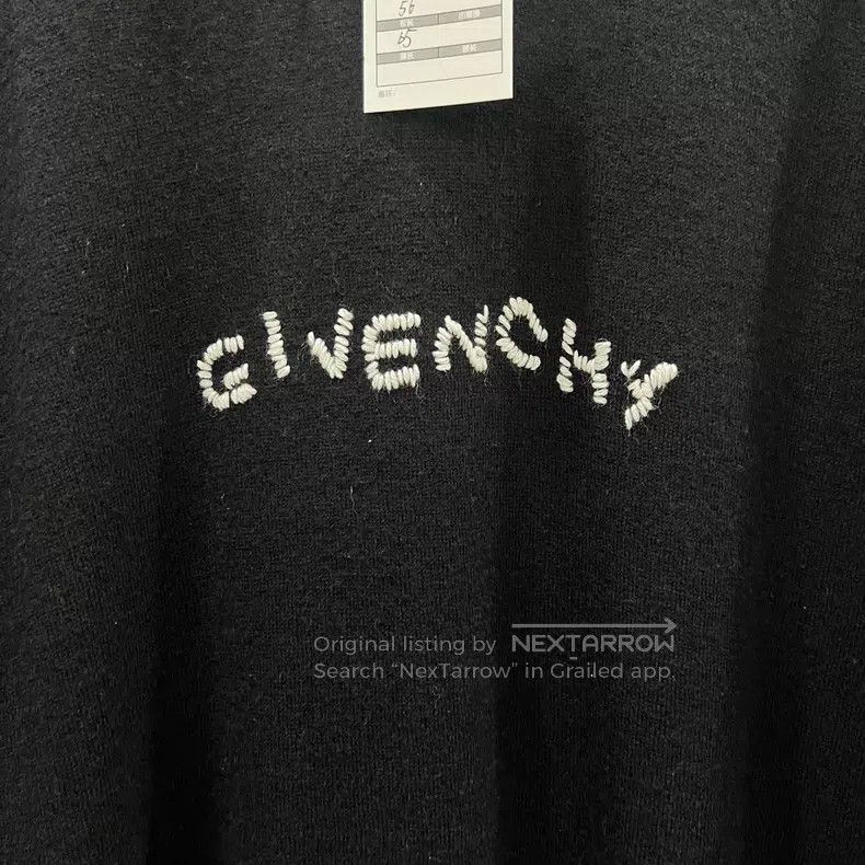 Givenchy Givenchy Embroidered Letter Logo Sweater Size US S / EU 44-46 / 1 - 2 Thumbnail