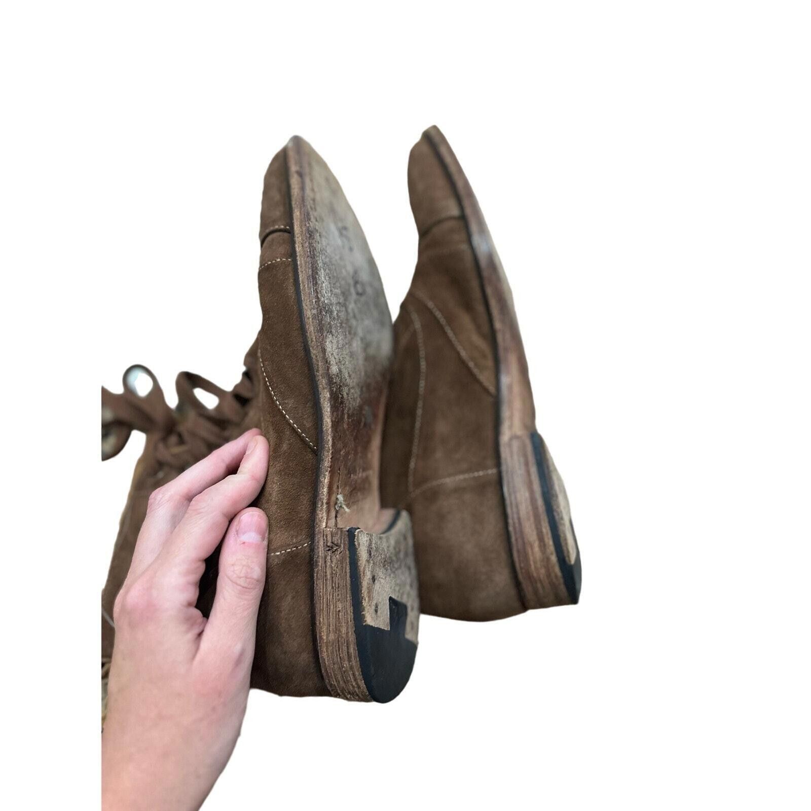John Varvatos John Varvatos Fleetwood Boots, Suede Lace-up Boots Size US 10 / EU 43 - 8 Thumbnail