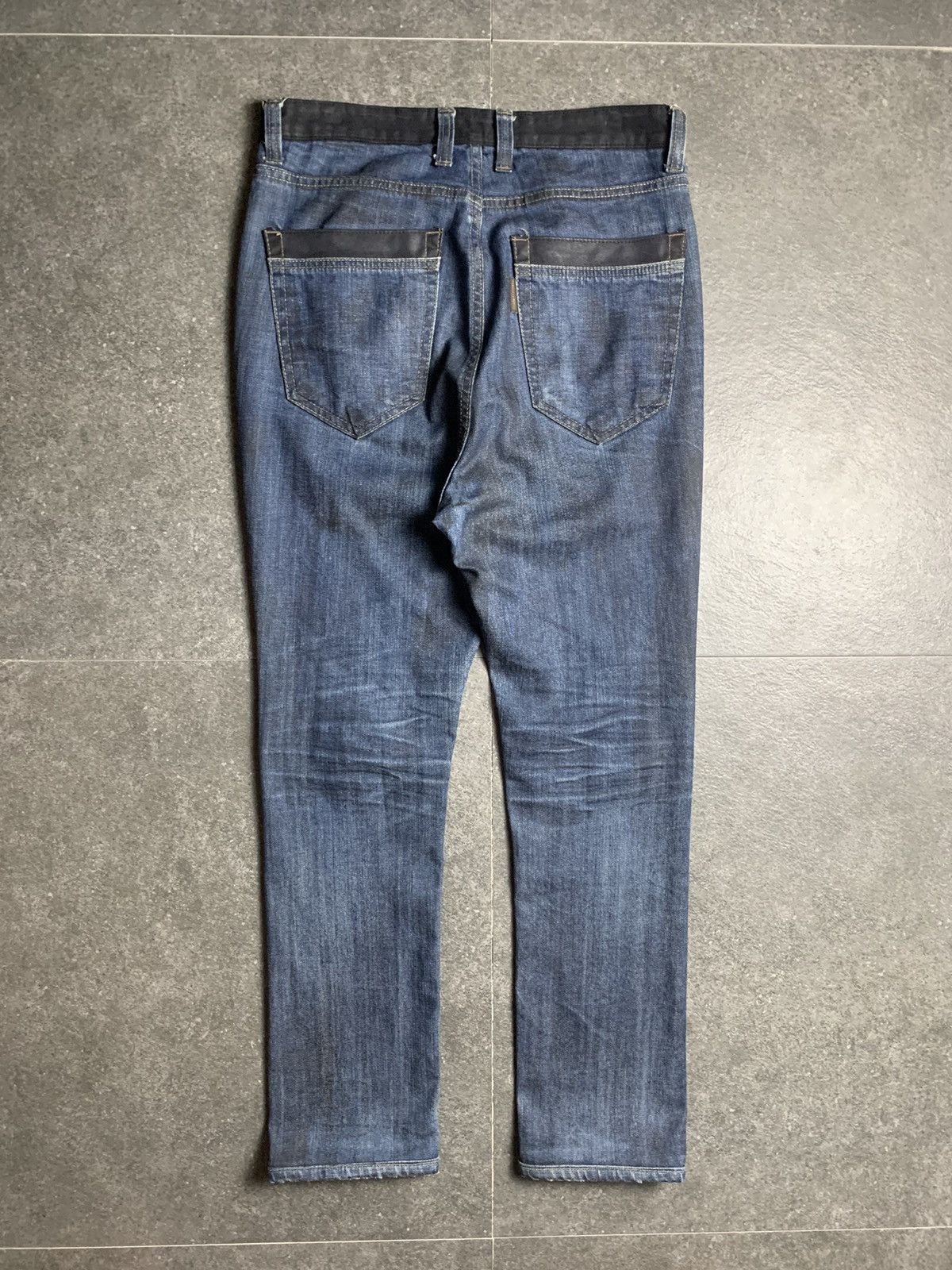 Issey Miyake 2000s Cabane de Zucca Overdyed Denim Size US 30 / EU 46 - 9 Thumbnail