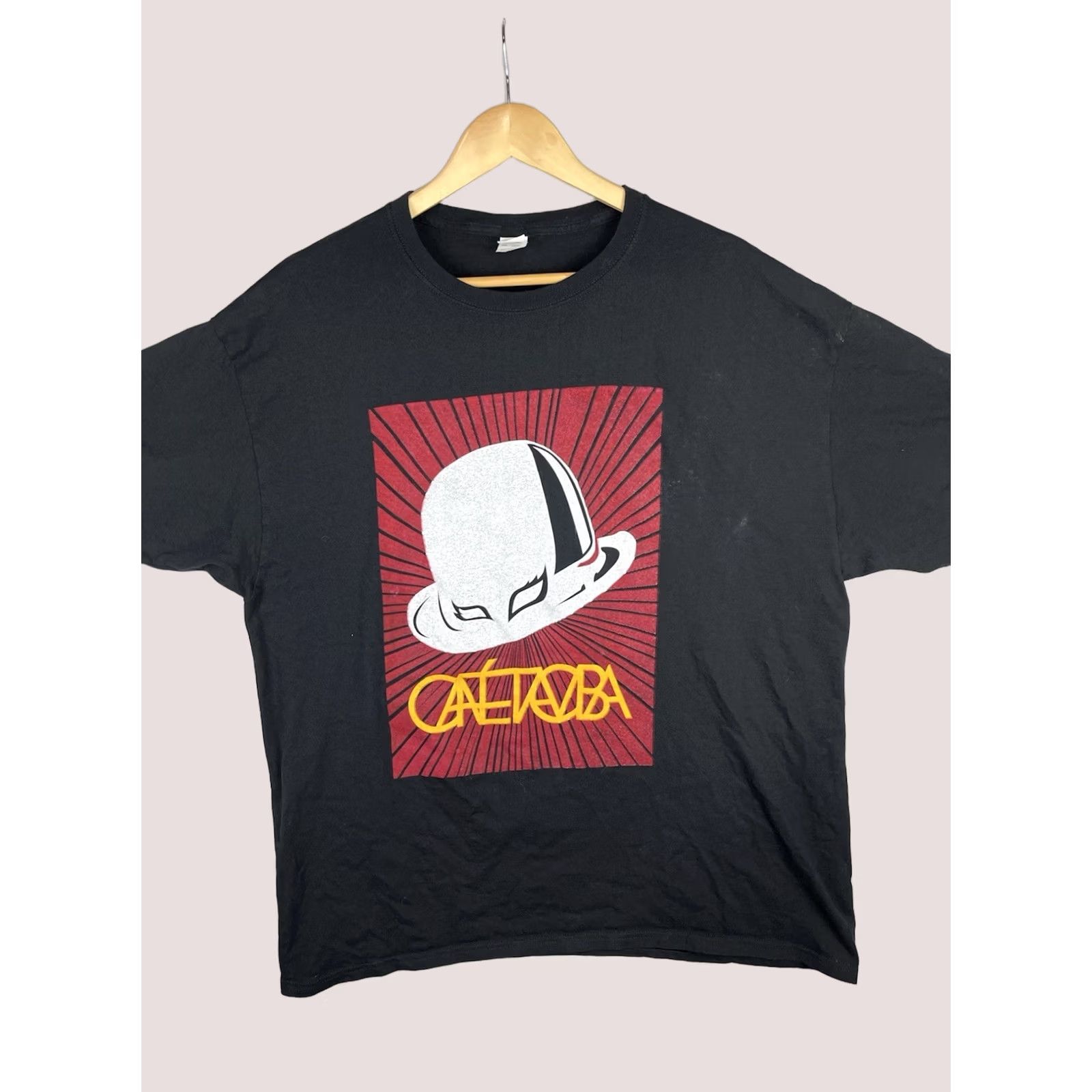 Fruit Of The Loom Cafe Tacvba Shirt Mens XL Black Hollywood Bowl 2023 Rock En Español Shirt Size US XL / EU 56 / 4 - 1 Thumbnail
