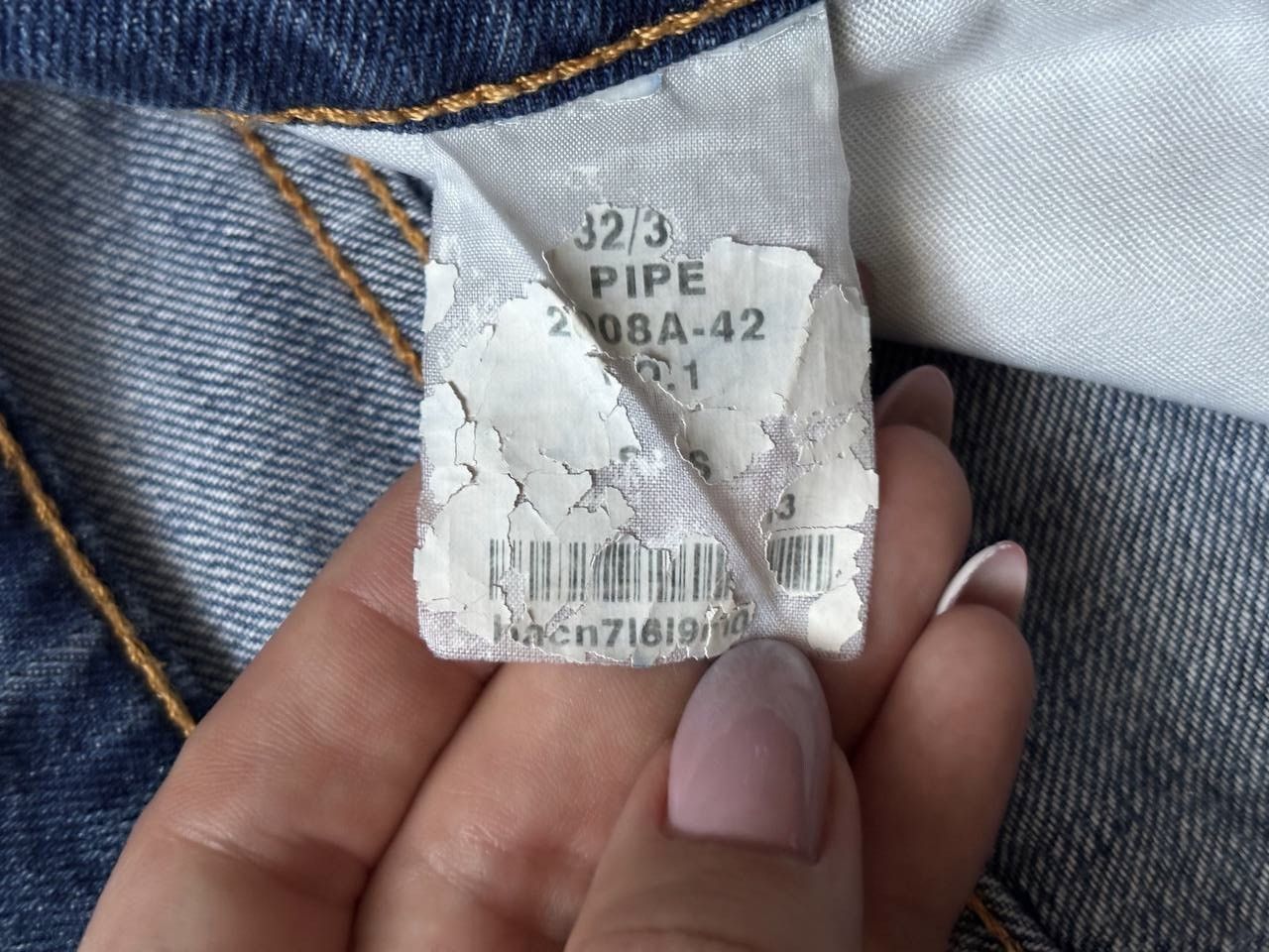 Acne Studios Acne studios pipe jeans 32/34 size Size US 32 / EU 48 - 9 Thumbnail