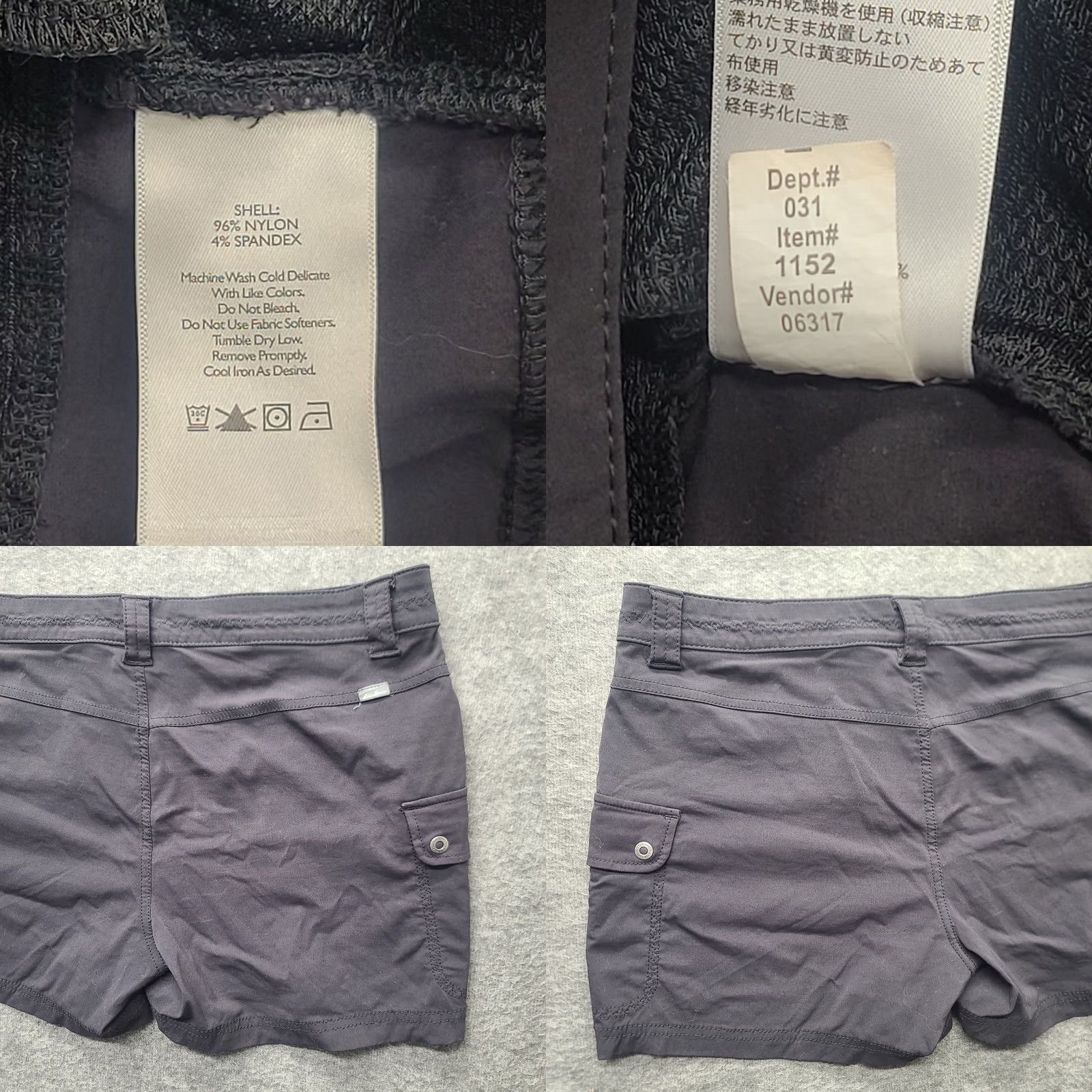 Eddie Bauer Eddie Bauer Travex Shorts Womens 8 Mid Rise Cargo Hiking Outdoors Belted? No. Size 30" / US 8 / IT 44 - 8 Thumbnail