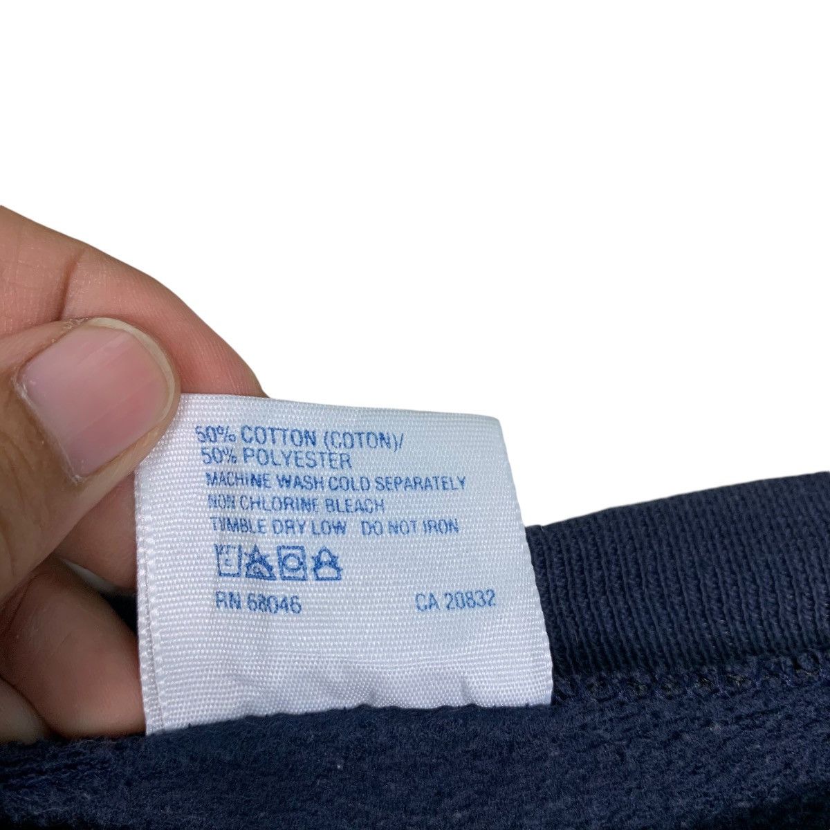 Tultex DISCUS Athletic Made in Usa Navy Plain Sweatshirt #1182-C54 Size US L / EU 52-54 / 3 - 11 Thumbnail