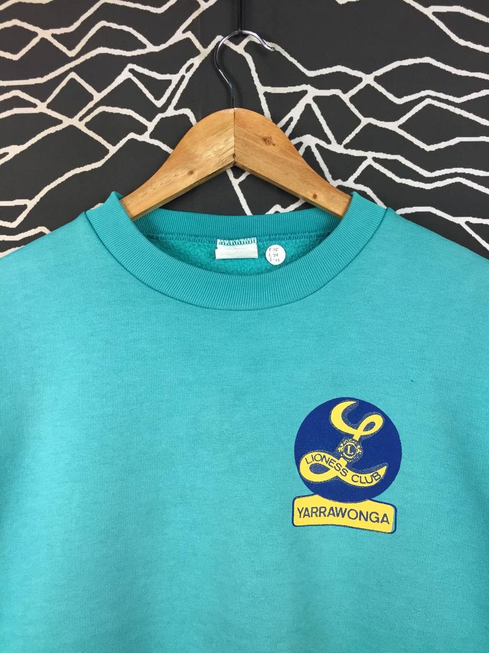 Vintage Vtg Yarrawonga Lioness Club Australia Pullover Sweatshirt Size US XL / EU 56 / 4 - 3 Thumbnail