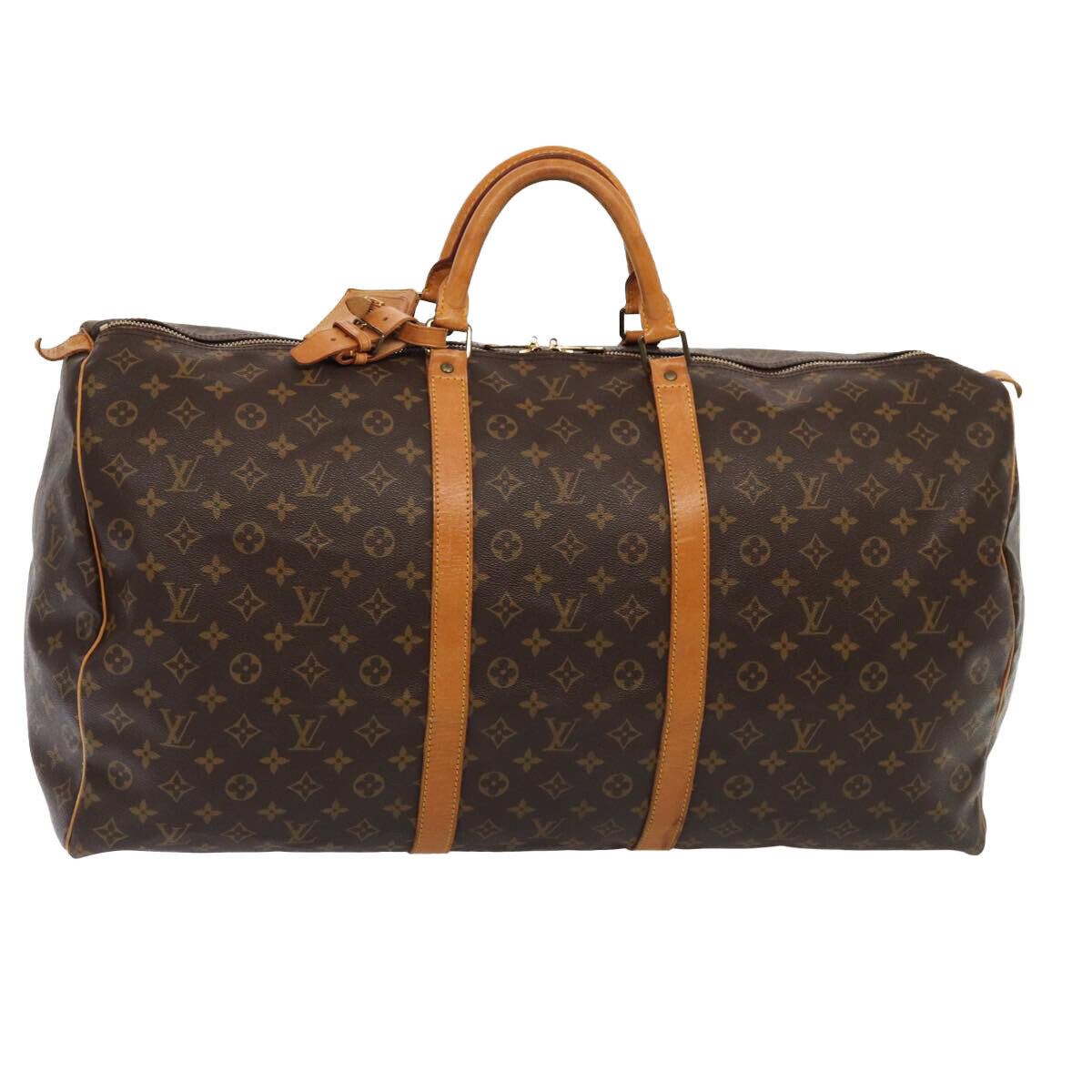 Louis Vuitton LOUIS VUITTON Monogram Keepall 60 Boston Bag Size ONE SIZE - 1 Thumbnail