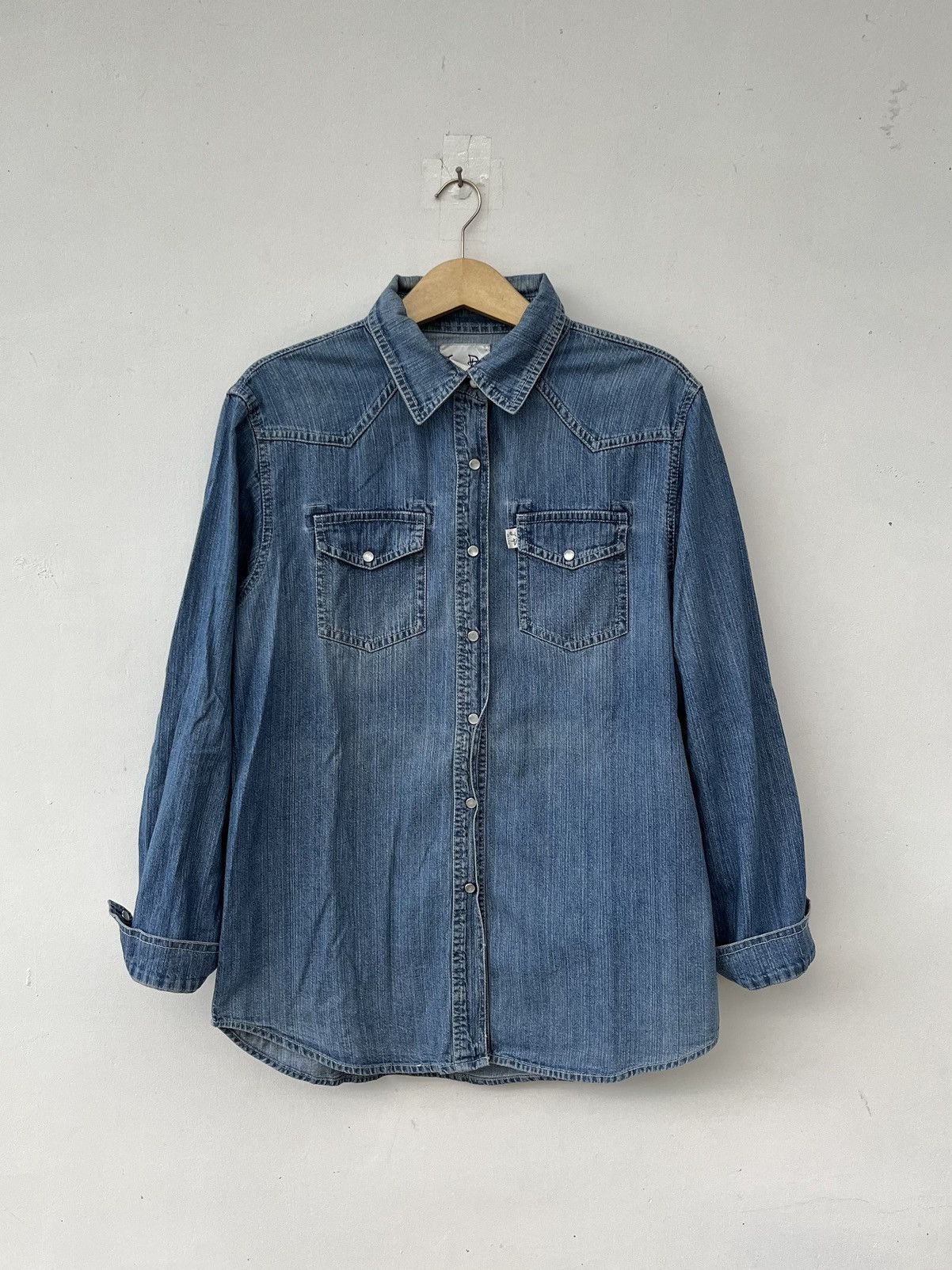 Jean Paul Gaultier Vintage JPG Cowboy Denim Shirt Size US XXL / EU 58 / 5 - 1 Thumbnail