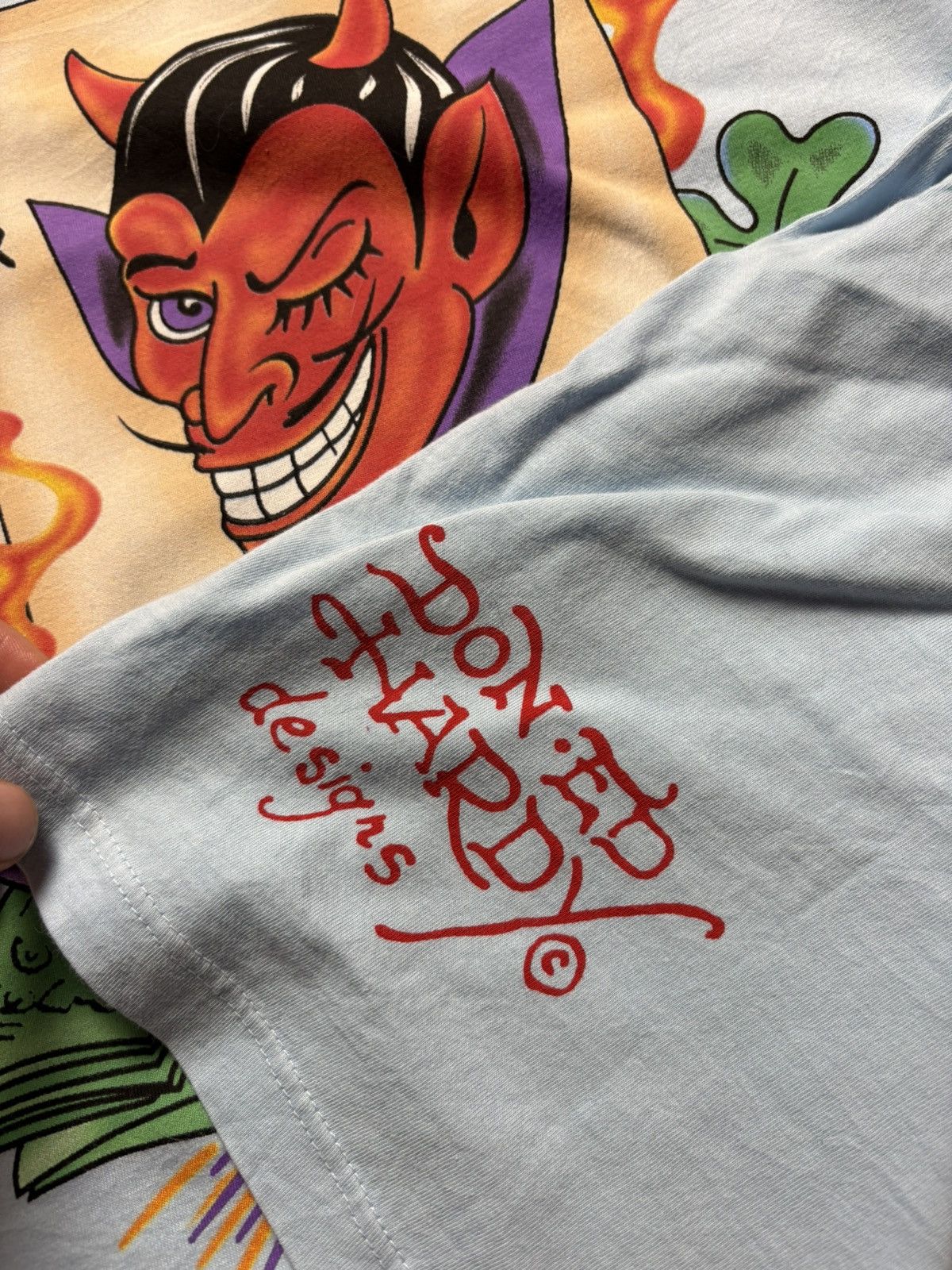 Ed Hardy Vintage Ed Hardy Y2K T-shirt Size US M / EU 48-50 / 2 - 5 Thumbnail