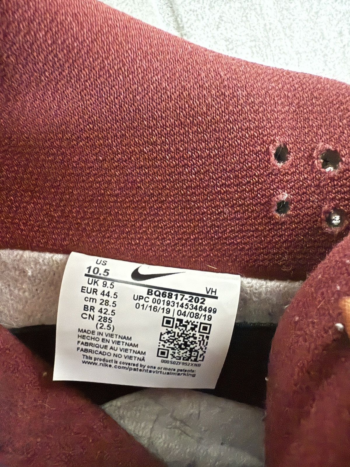 Nike SB Russet Nike SB Dunk Low Pro Size US 10.5 / EU 43-44 - 5 Thumbnail