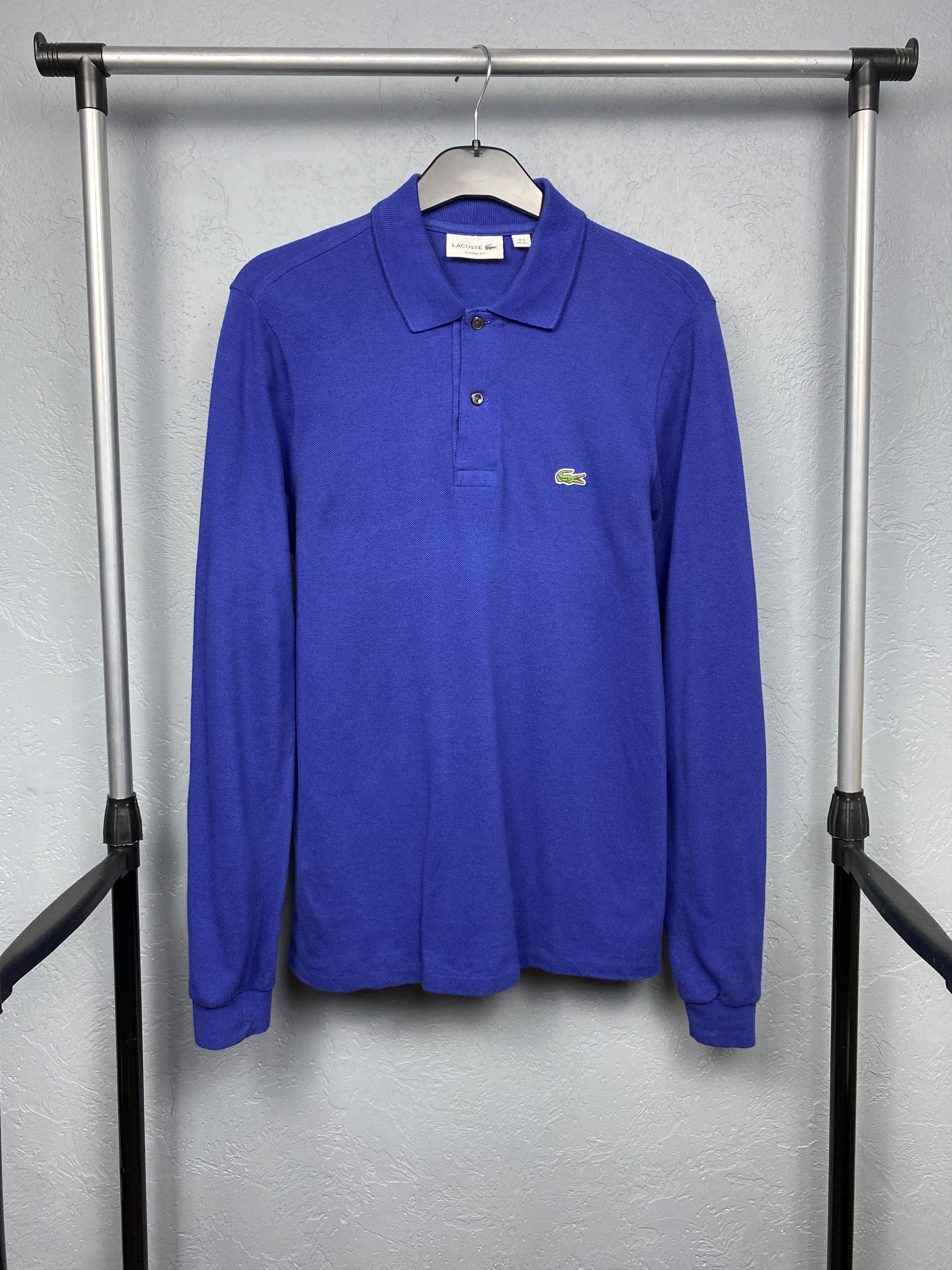 Lacoste Lacoste Vintage Mens Long Sleeve Polo Shirt Size 2 XS Size US XS / EU 42 / 0 - 1 Thumbnail