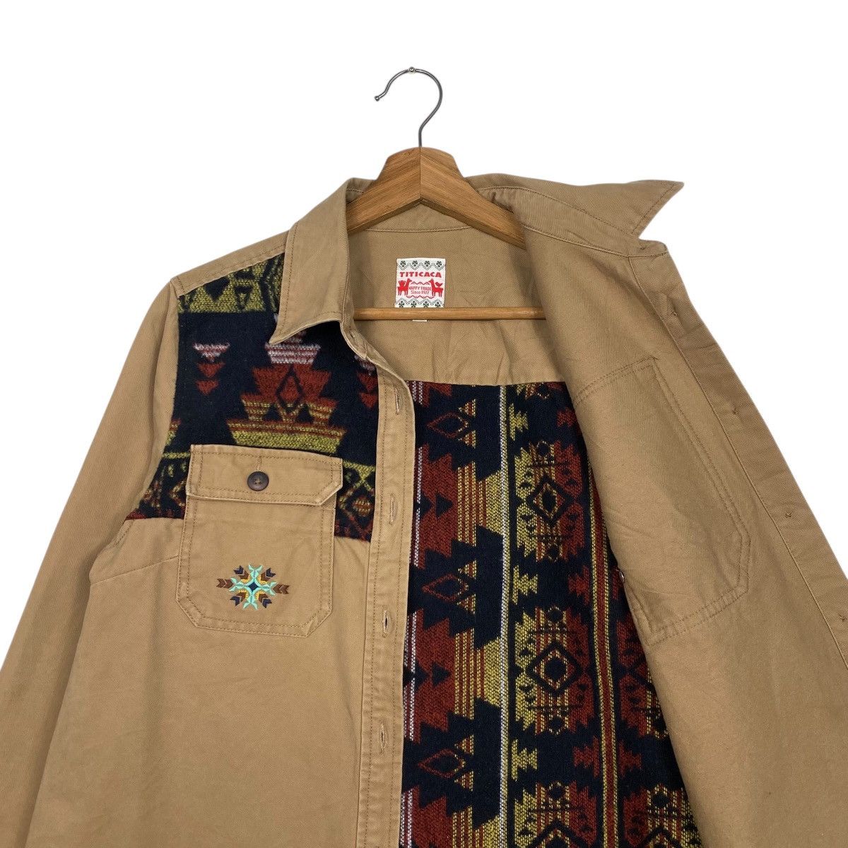 Japanese Brand Titicaca navajo shirt Size US S / EU 44-46 / 1 - 10 Thumbnail