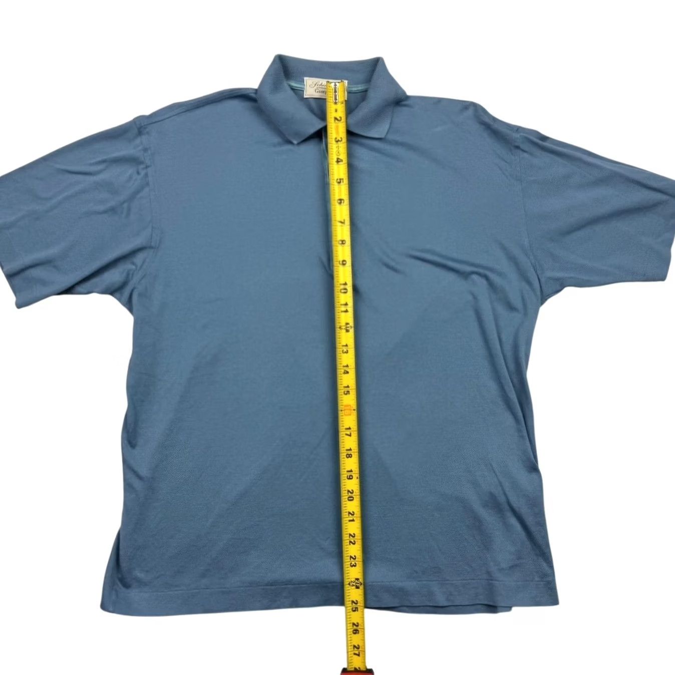 Vintage Giorgio's Polo Shirt Blue • Italy • 100% Cotton • Size 4 • Men Size US S / EU 44-46 / 1 - 7 Thumbnail