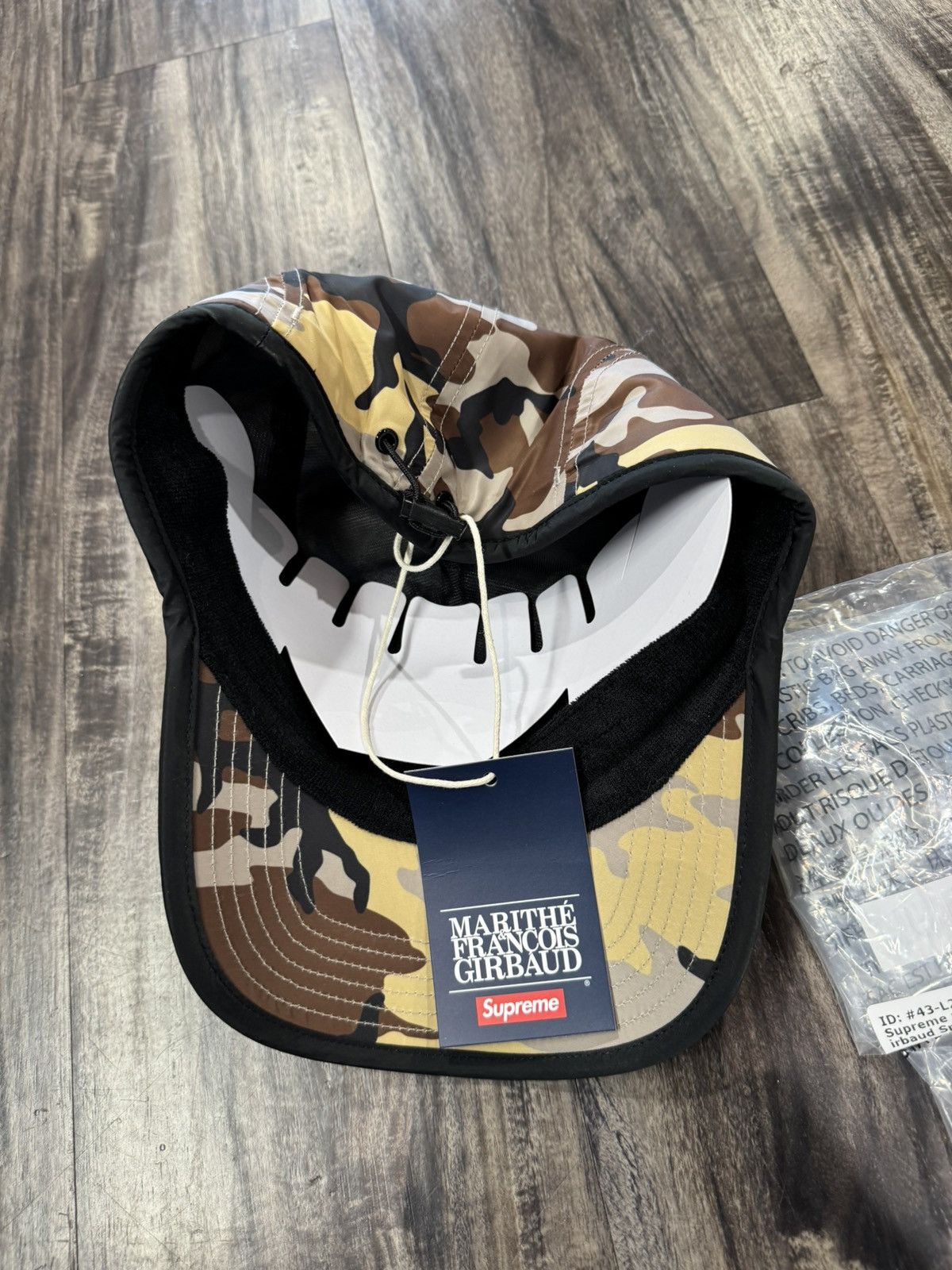 Supreme Supreme Marithe Francios Girbaud Sport Camp Cap Camo Hat Size ONE SIZE - 3 Thumbnail
