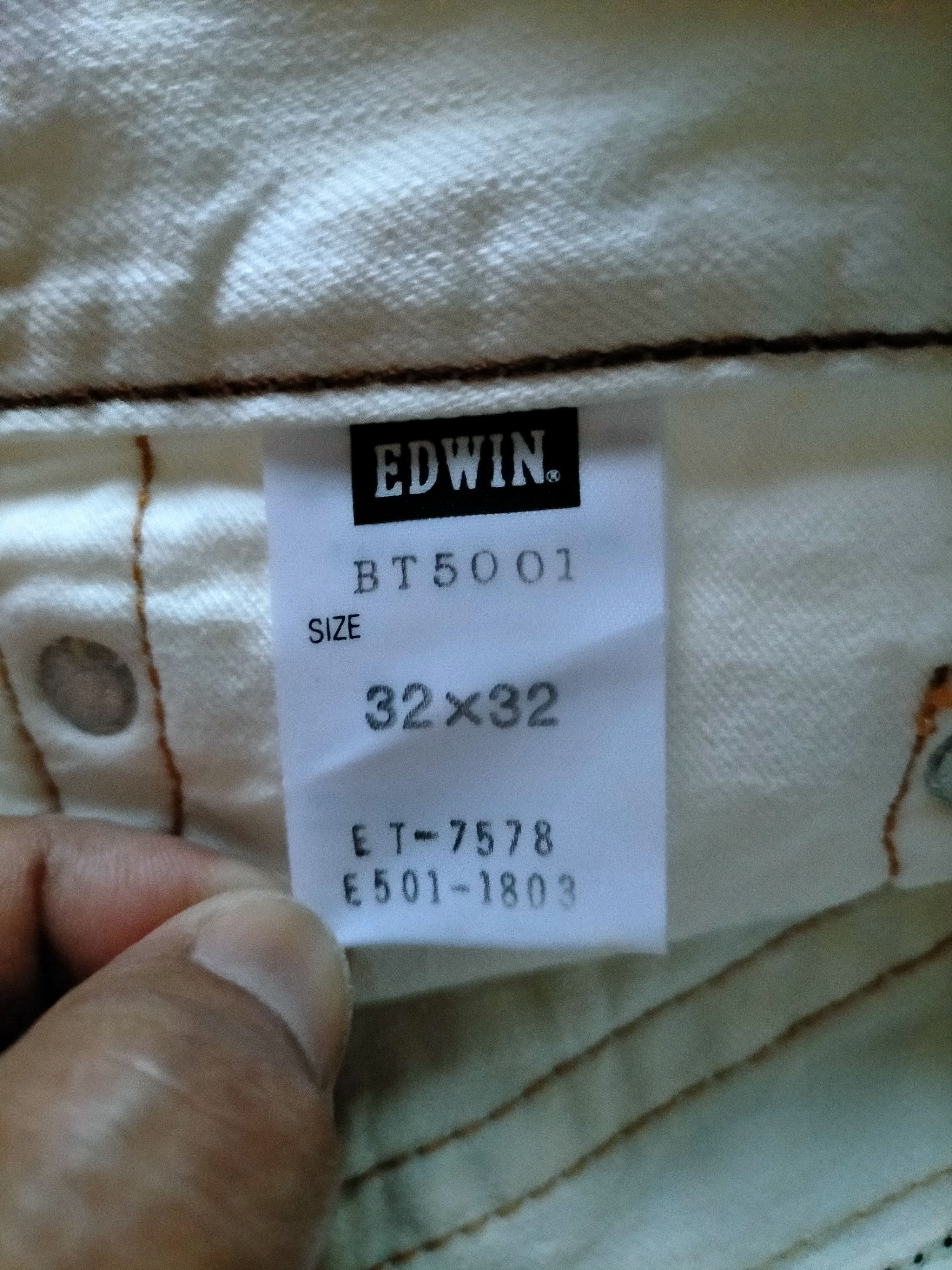 Edwin Flare Jeans 503 Blue Trip Japan Boot cut Denim Size US 34 / EU 50 - 19 Thumbnail
