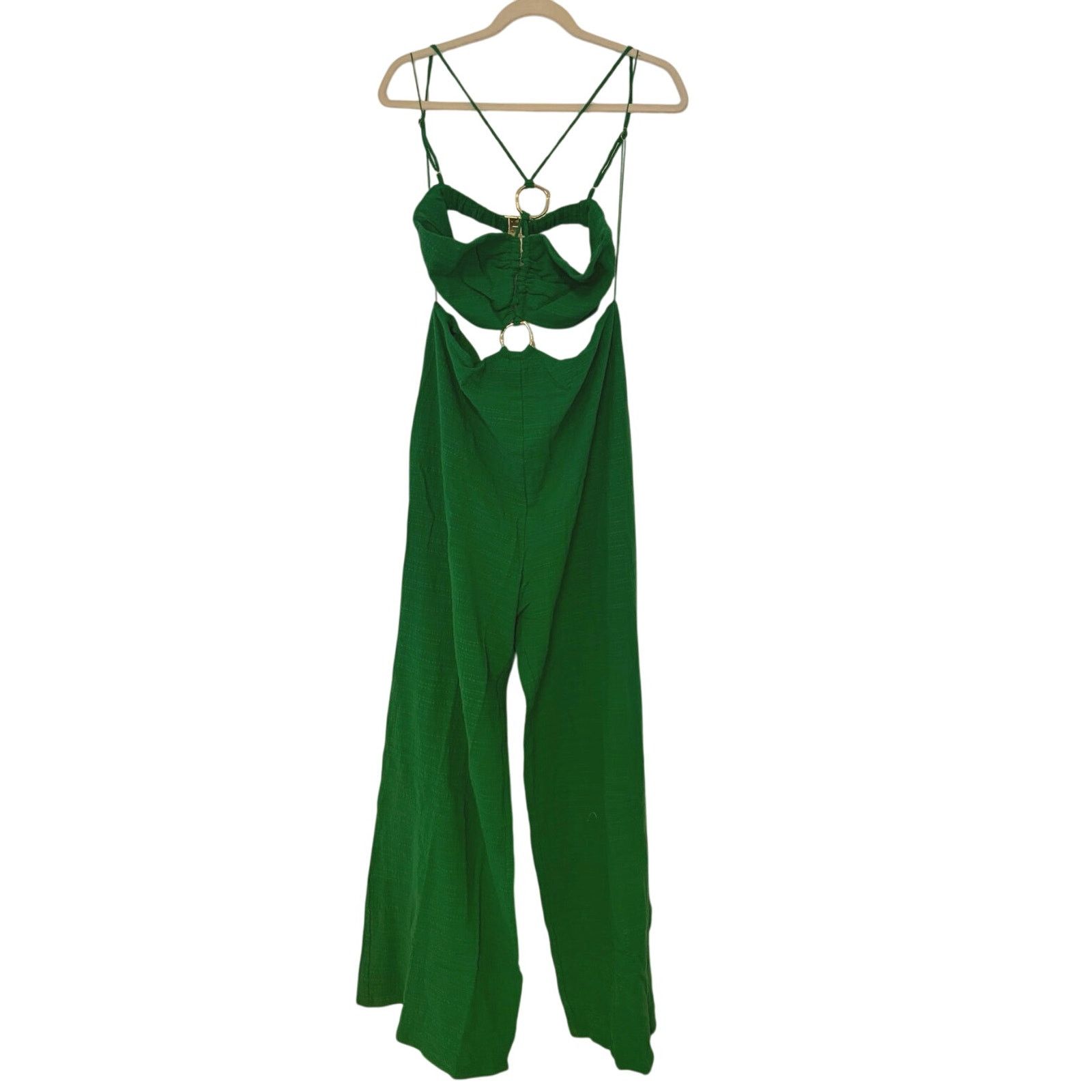 REVOLVE NWT Rumer Amoura Jumpsuit In Green Size XL Size 36" / US 14 / IT 50 - 4 Thumbnail