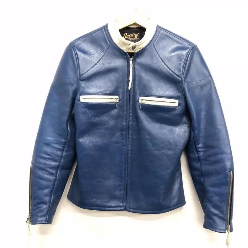 The Real McCoy's The Real McCoys Buco J-100 Leather Jacket Size US S / EU 44-46 / 1 - 1 Thumbnail